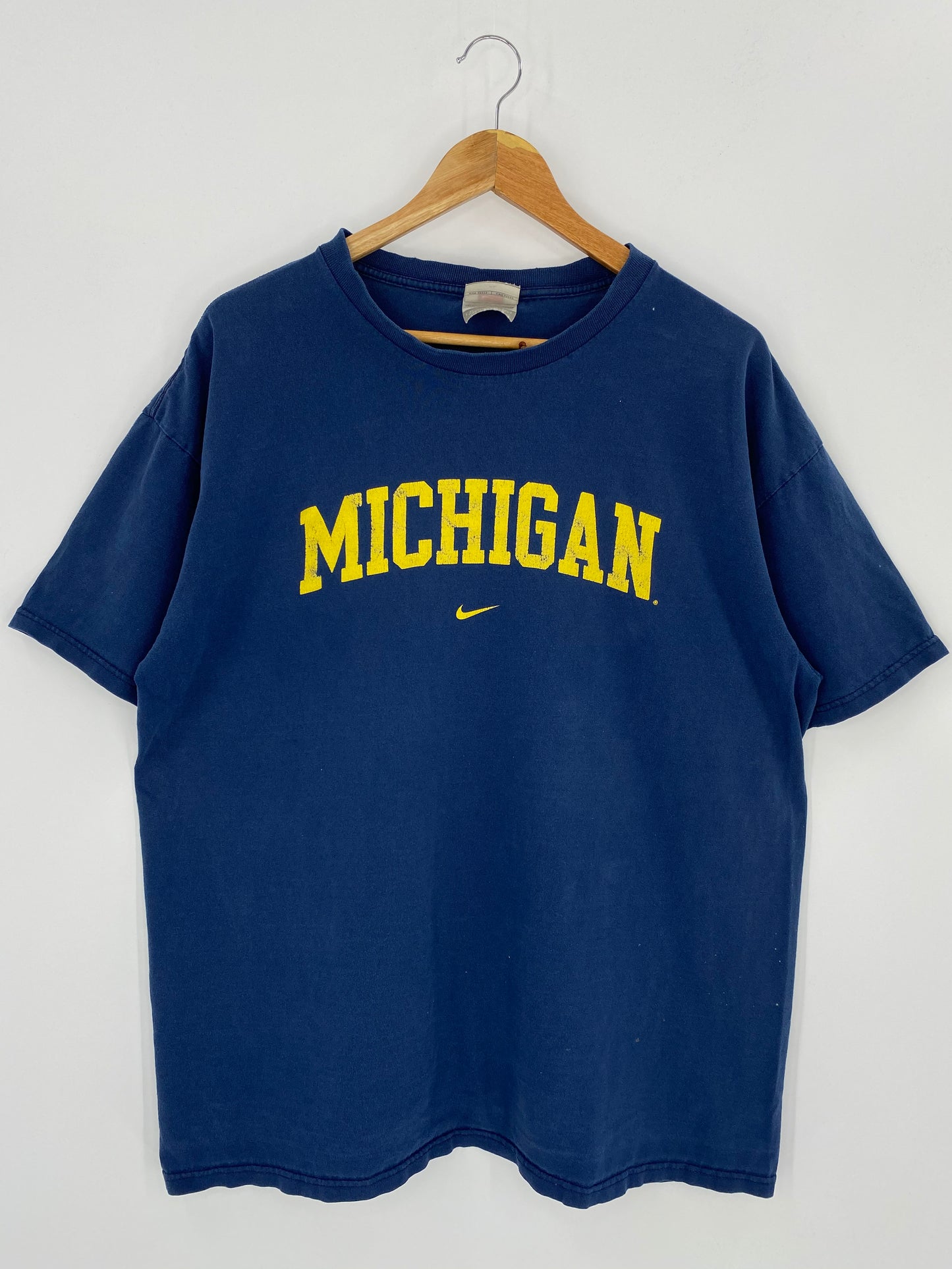 00’ NIKE MICHIGAN Size XL Vintage T-shirt / 7939