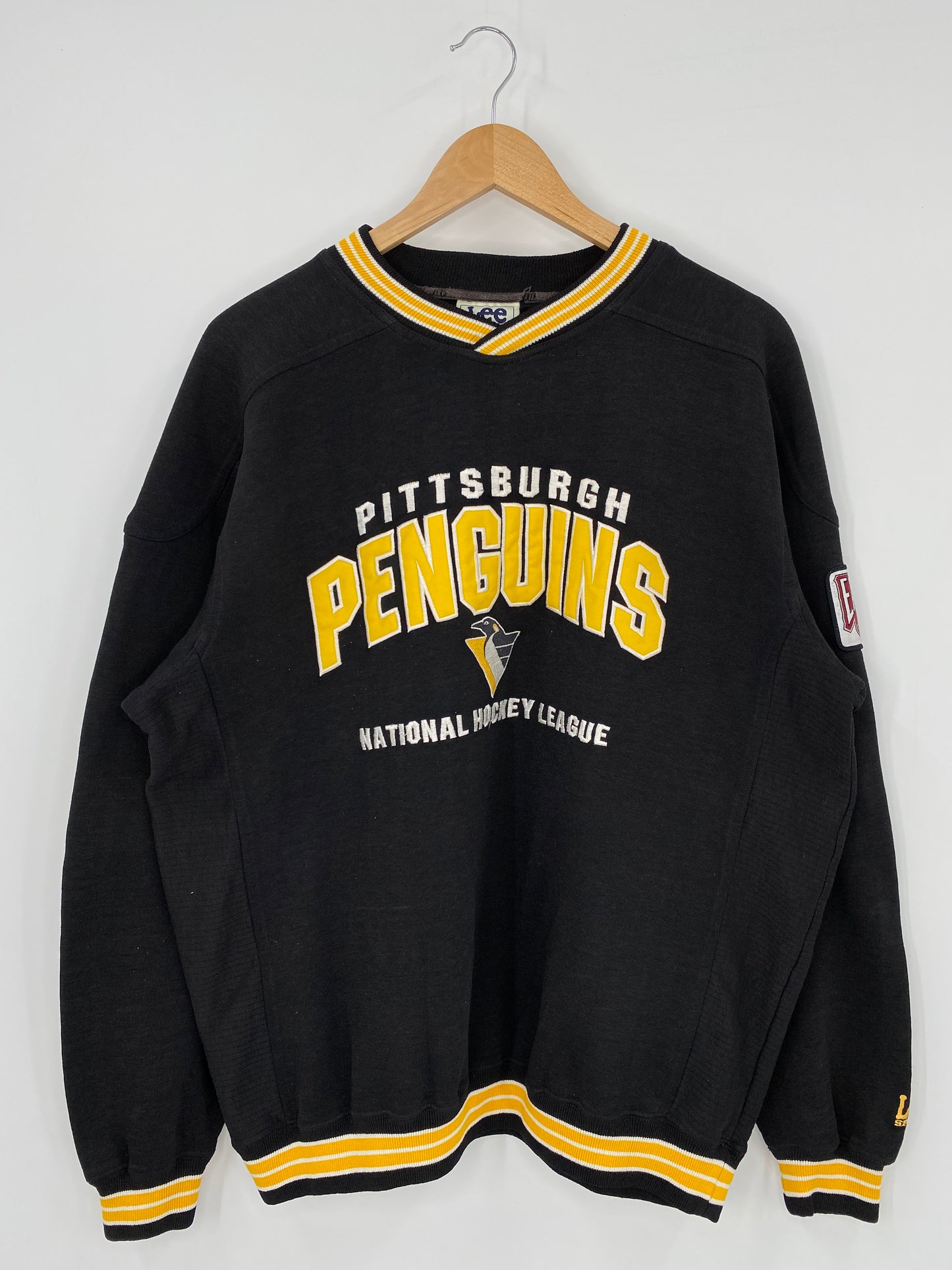 90’s PITTSBURGH PENGUINS Size L Vintage NHL Sweat shirt / K3136