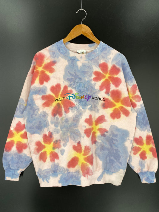 00’ WALT DISNEY WORLD MICKEY Size L Vintage Sweat-shirt / 9558