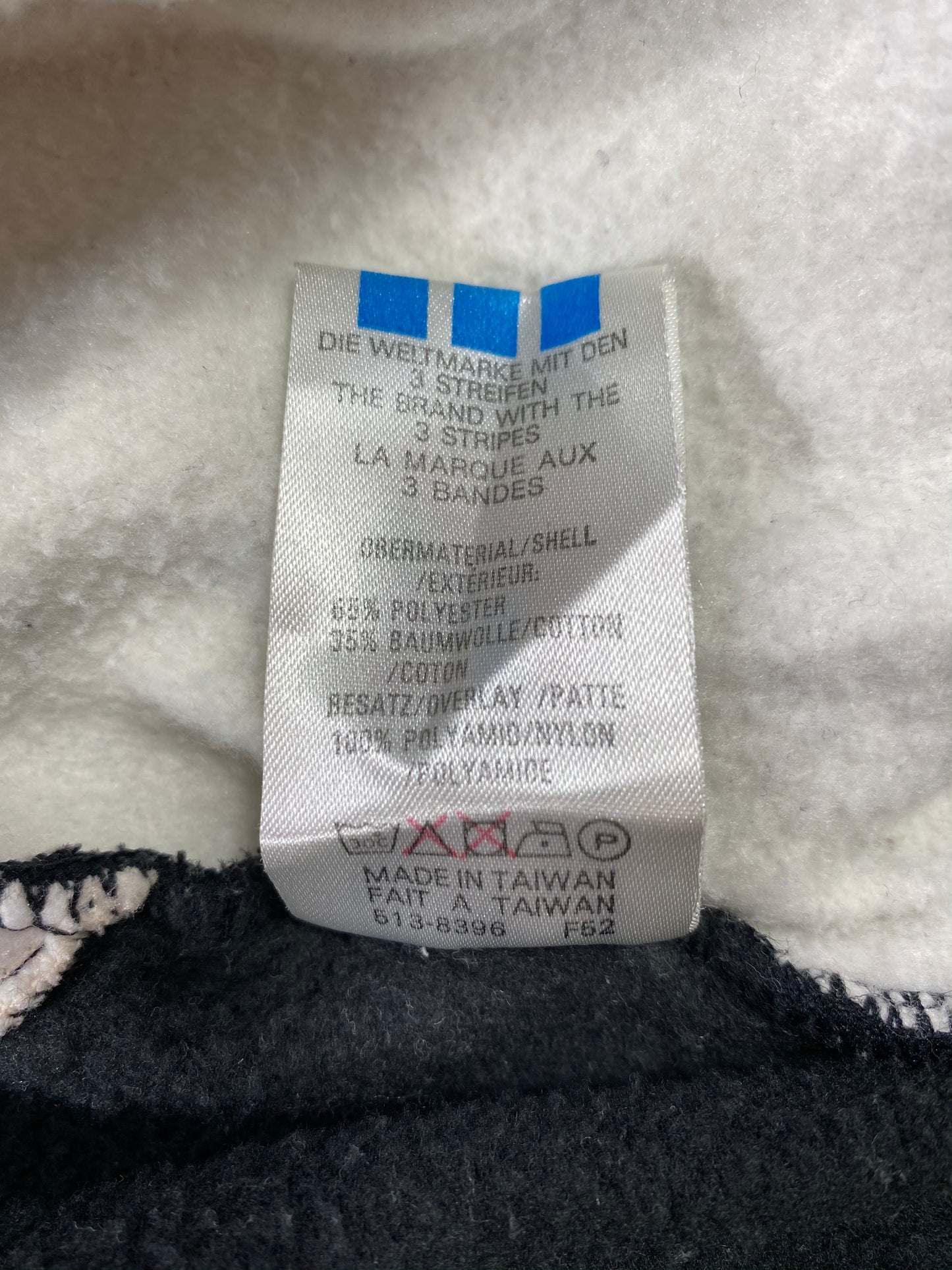 90's ADIDAS Half-Zip Size M Vintage Sweat-shirt / 6099