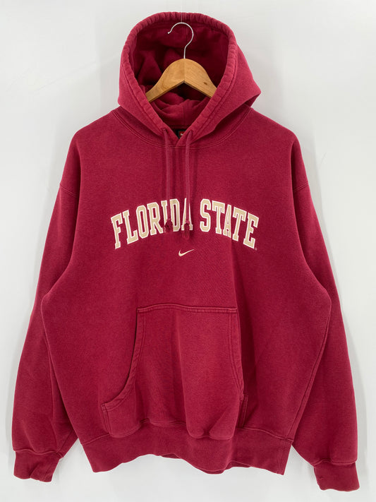 00’ NIKE FLORIDA STATE Size M Vintage Hoodie Sweat-shirt / 9278