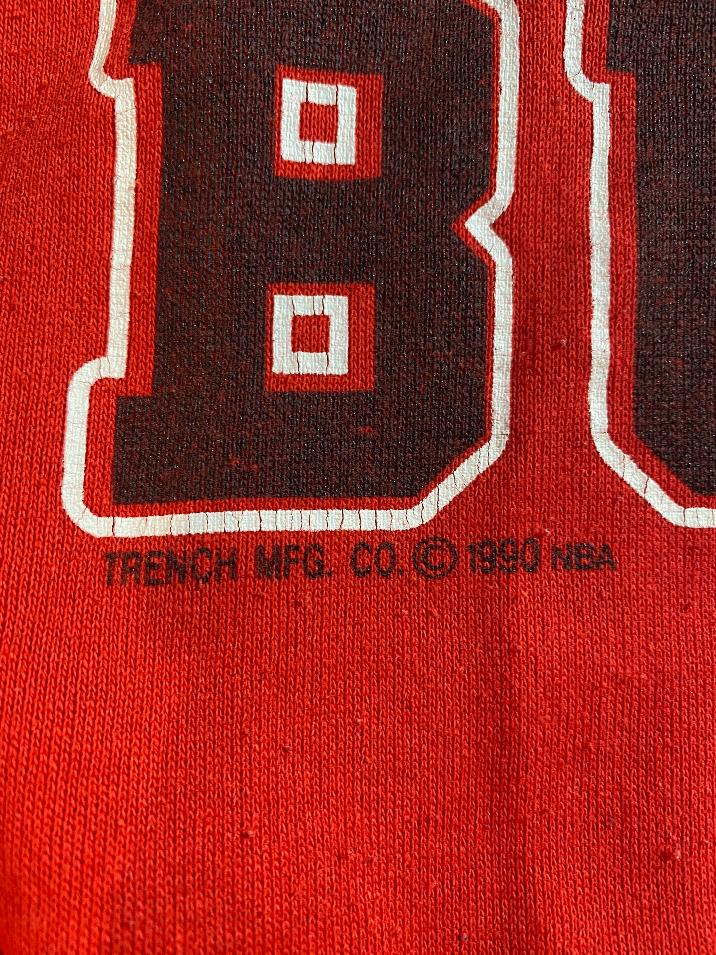 1990 CHICAGO BULLS Made in USA Size L Vintage NBA Sweat-shirt / 9055