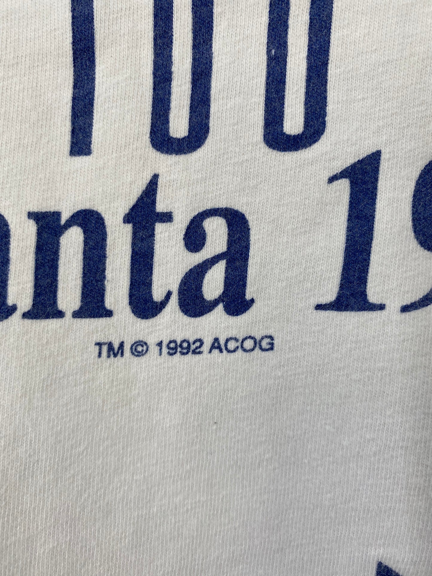 1996' ATLANTA OLYMPIC Made in USA Size XL Vintage T-Shirts / K2578