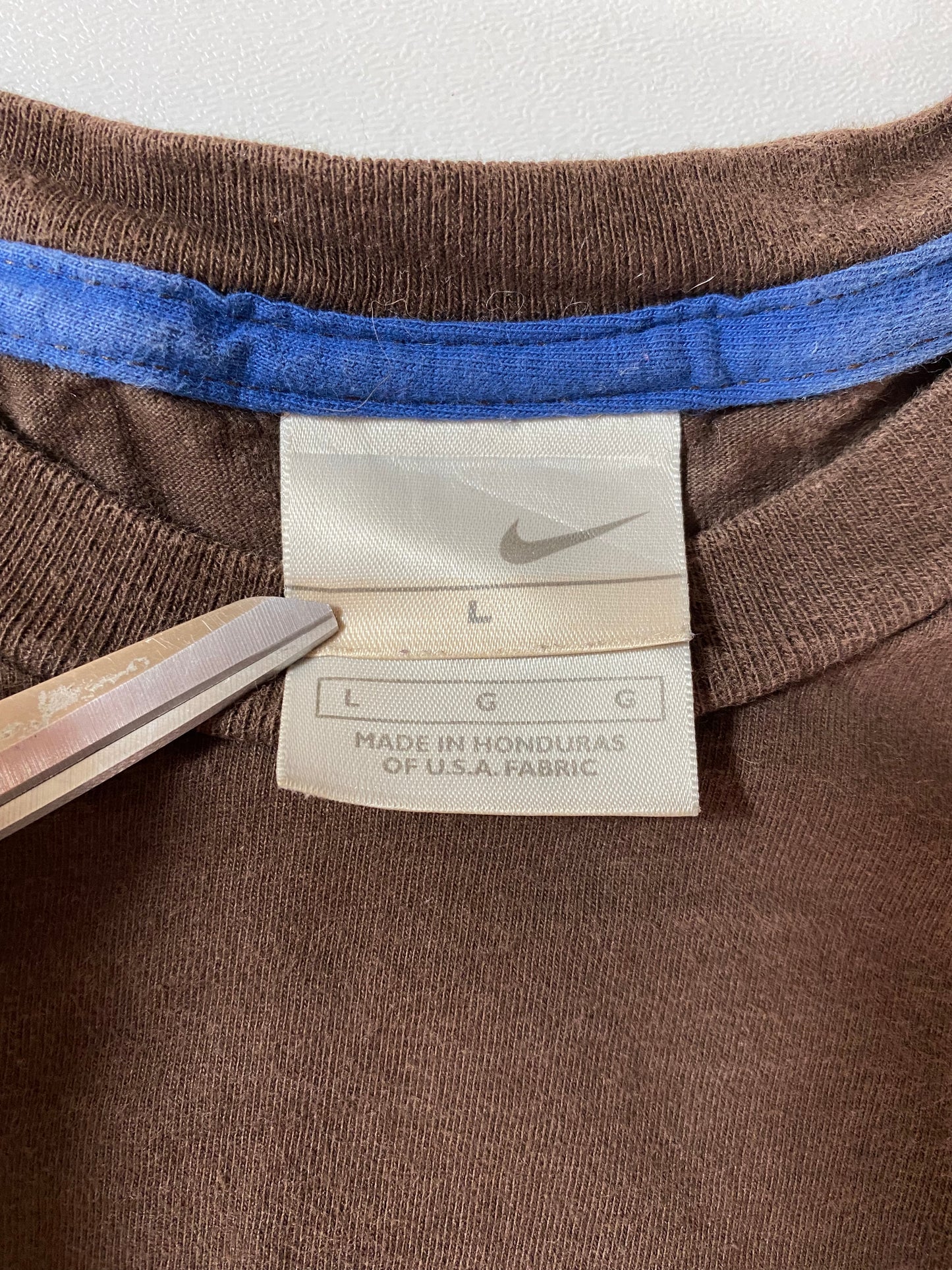 00’ NIKE MINI SWOOSH Size L Vintage T-Shirts / K426