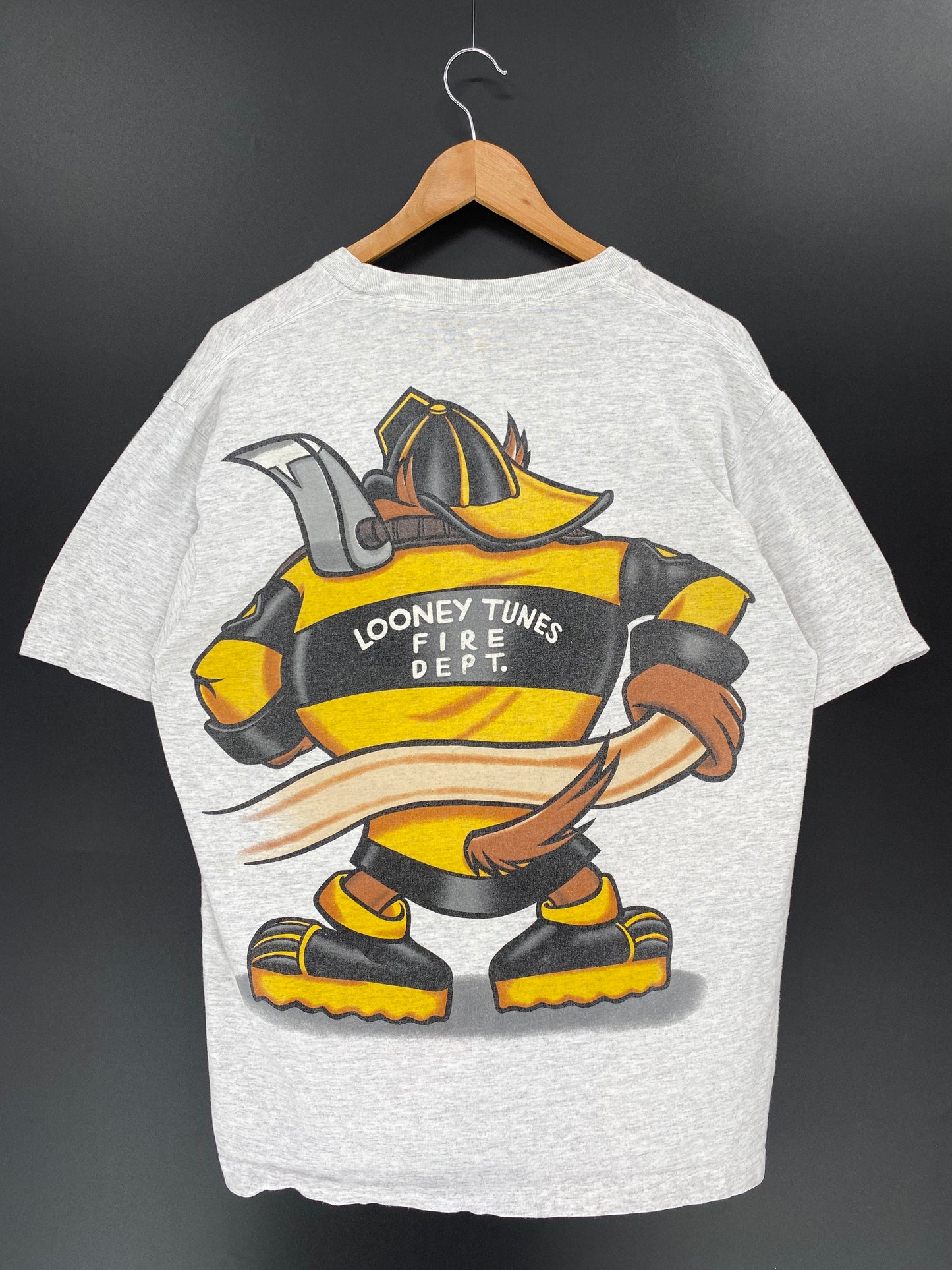 1994 LOONEY TUNES TAZ Made in USA Size XL Vintage T-Shirt / 9442