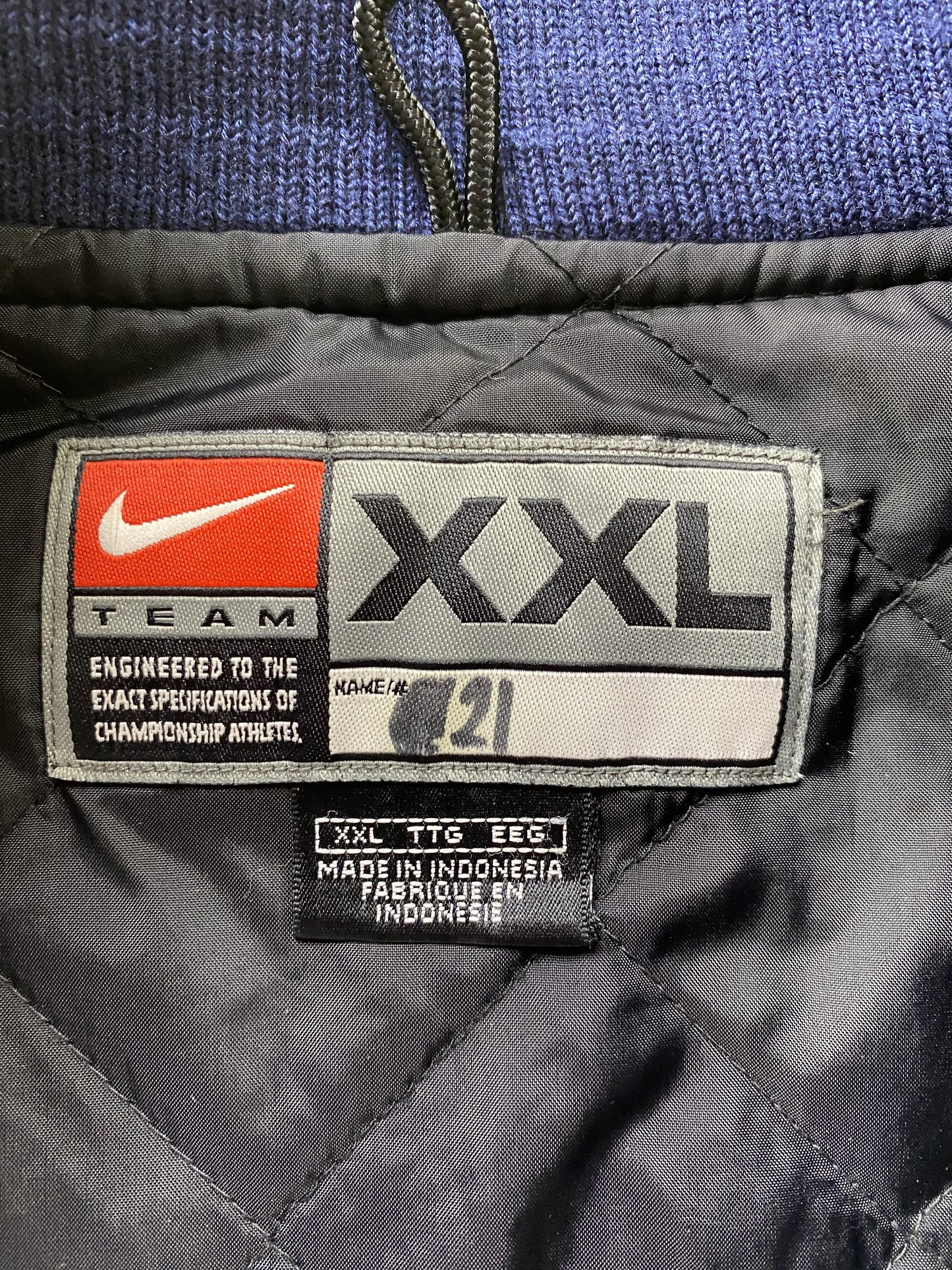 00’ NIKE x PENN STATE Size XXL Vintage College Jacket / G5181J