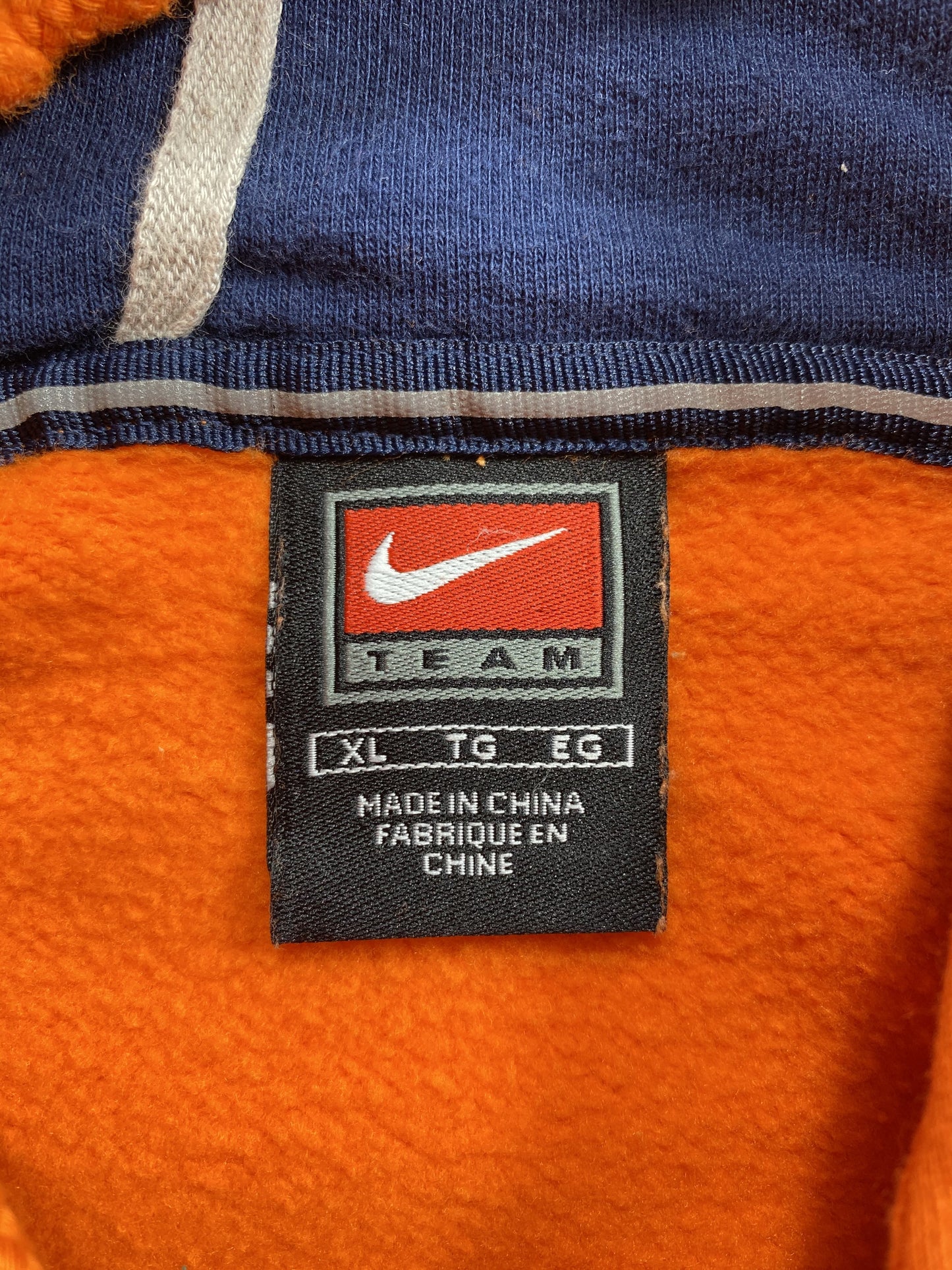 00’ NIKE AUBURN Size XL Vintage Hoodie Sweat-shirt / K5917