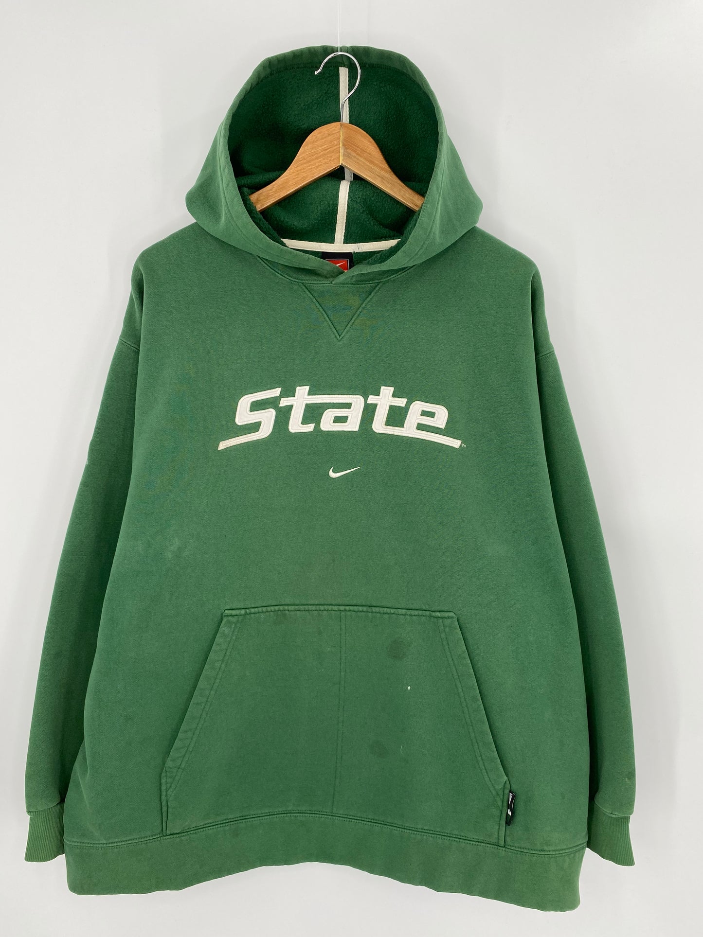 00’ NIKE STATE Size XL Vintage Hoodie Sweat-Shirt / 7340