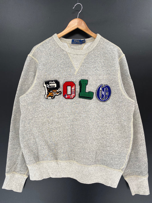 00' POLO RALPH LAUREN  Size L Vintage Sweat-shirt / k388