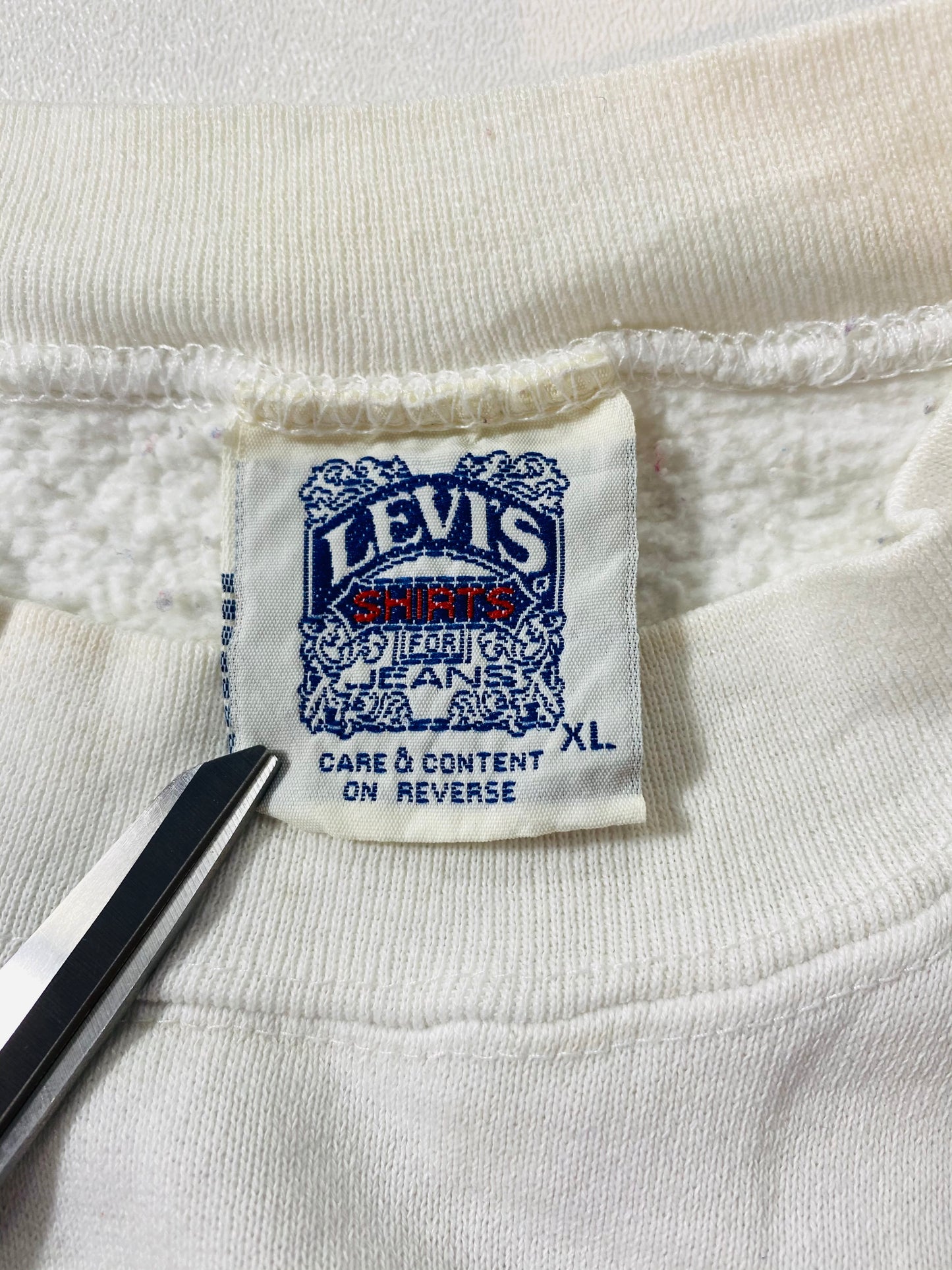 1990 LEVI’S Made in USA Size XL Vintage Sweat-Shirt / 6977