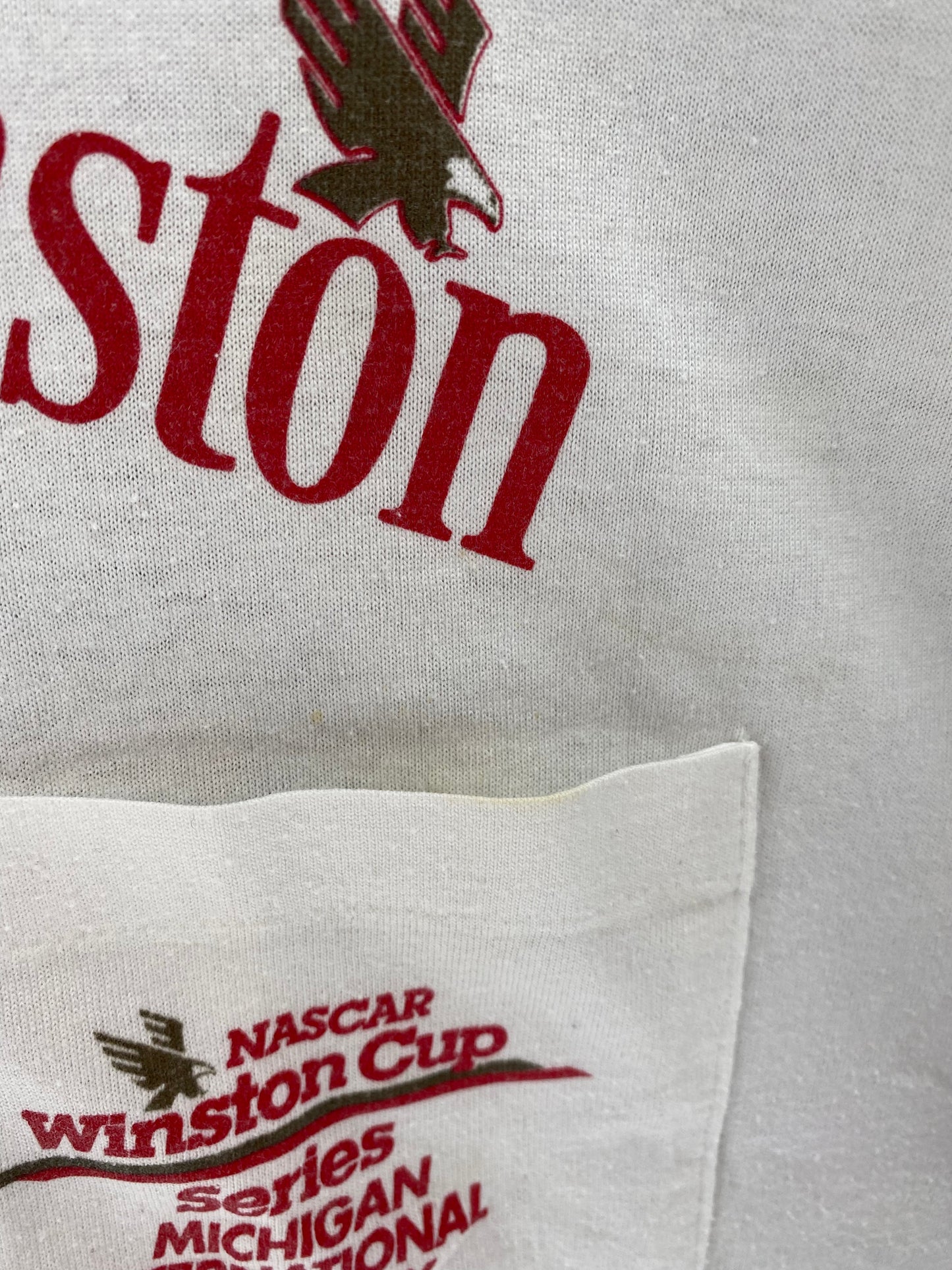 1992 NASCAR WINSTON CUP Made in USA Size XL Vintage Racing T-Shirt / A1222