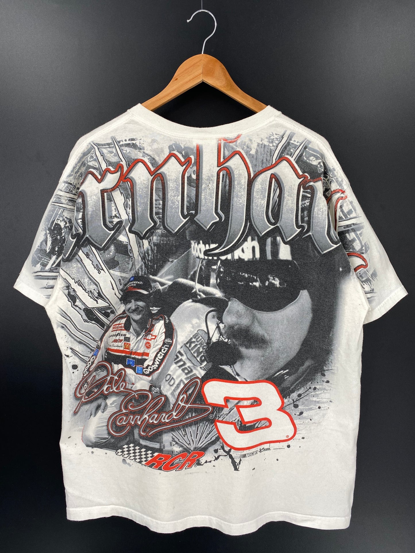 00’ DALE EARNHARDT Size XL Vintage Racing T-Shirt / K1957