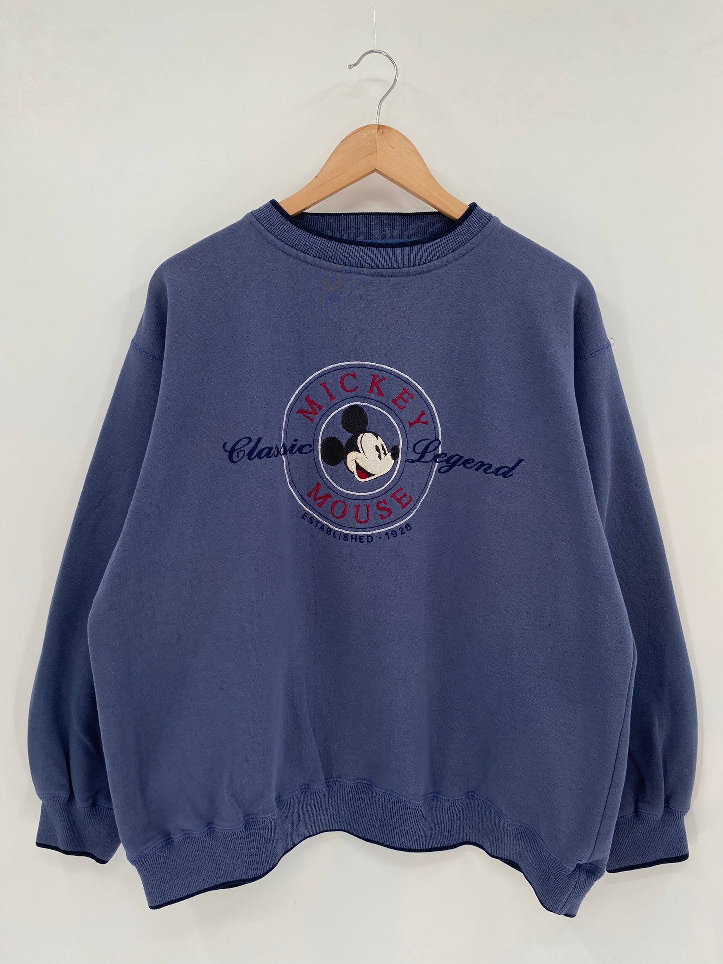 90’s DISNEY MICKEY Size XL Vintage Sweat-shirt / K2296