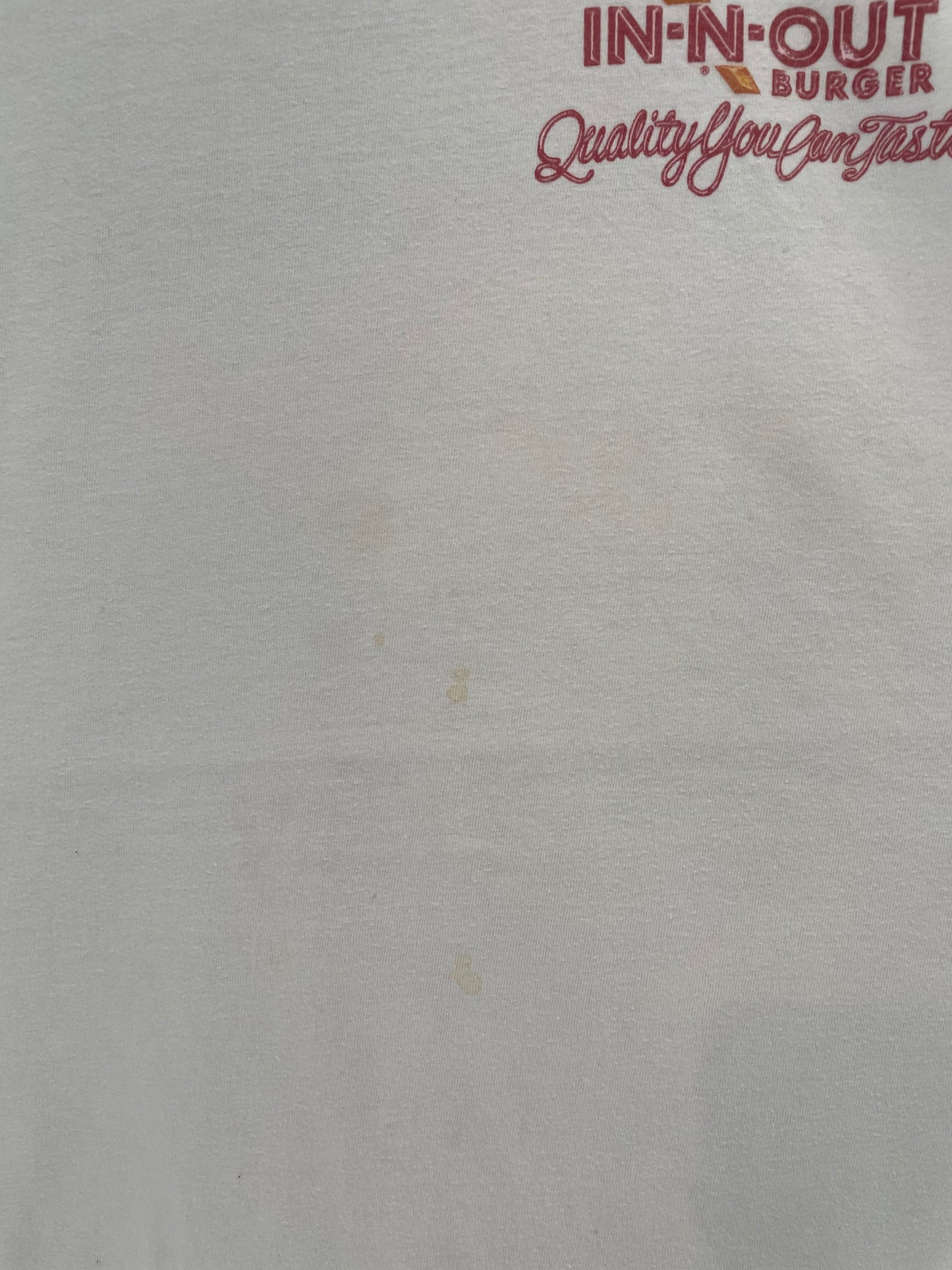 1993 IN N OUT BURGER Made in USA Size XXL Vintage T-Shirts / K1231