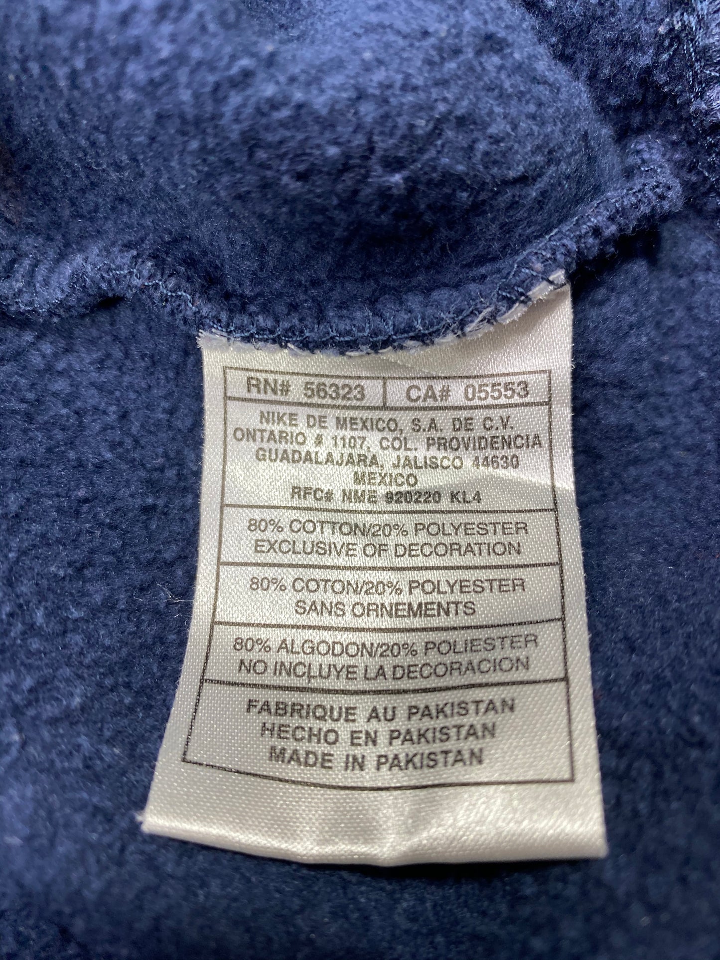 00’ NIKE Size XL Vintage Hoodie Sweat-Shirt / 5686