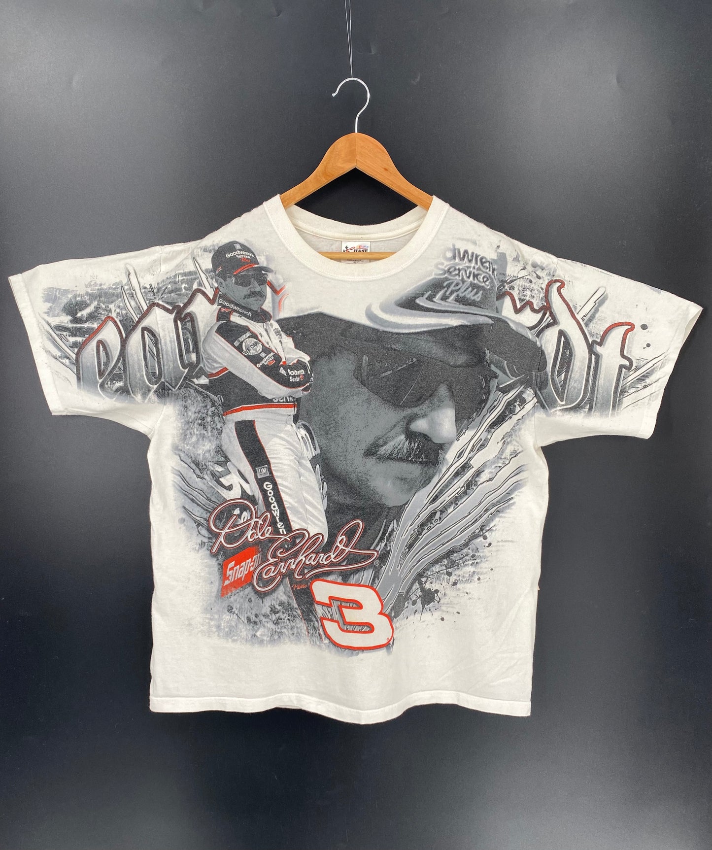 00’ DALE EARNHARDT Size XL Vintage Racing T-Shirt / K1957