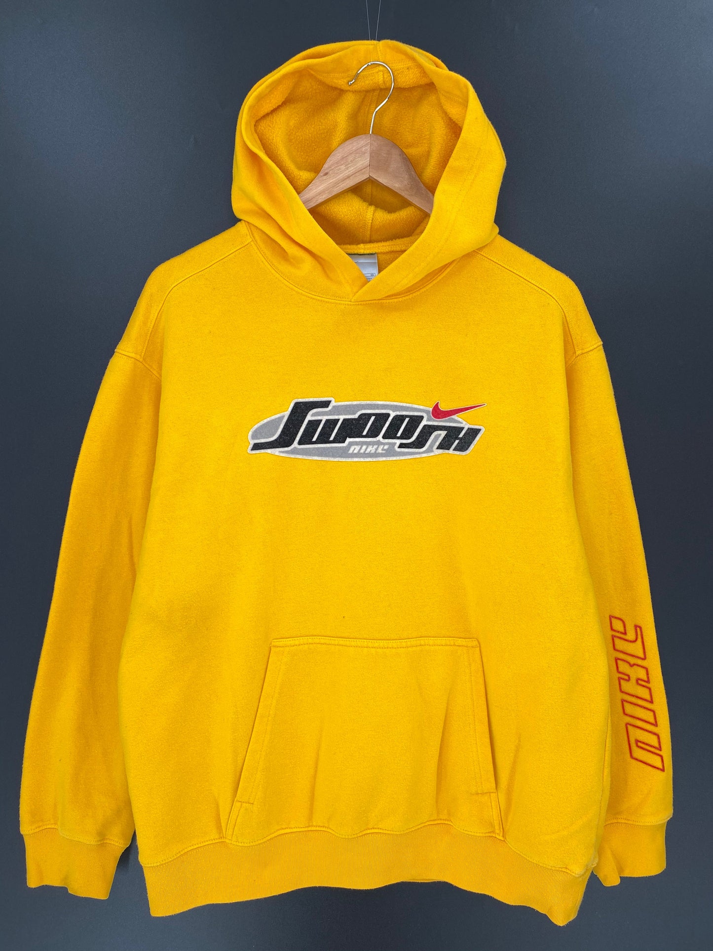 00’ NIKE Size Kids XL(Approx. Men’s S) Vintage Hoodie Sweat-shirt / K9362