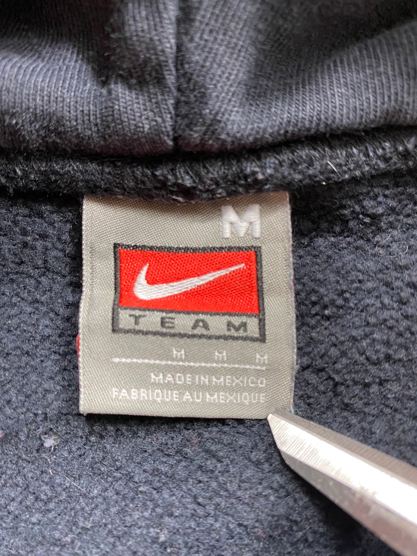 00’NIKE NEBRASKA Size M Vintage Hoodie Sweat-shirt / 7157