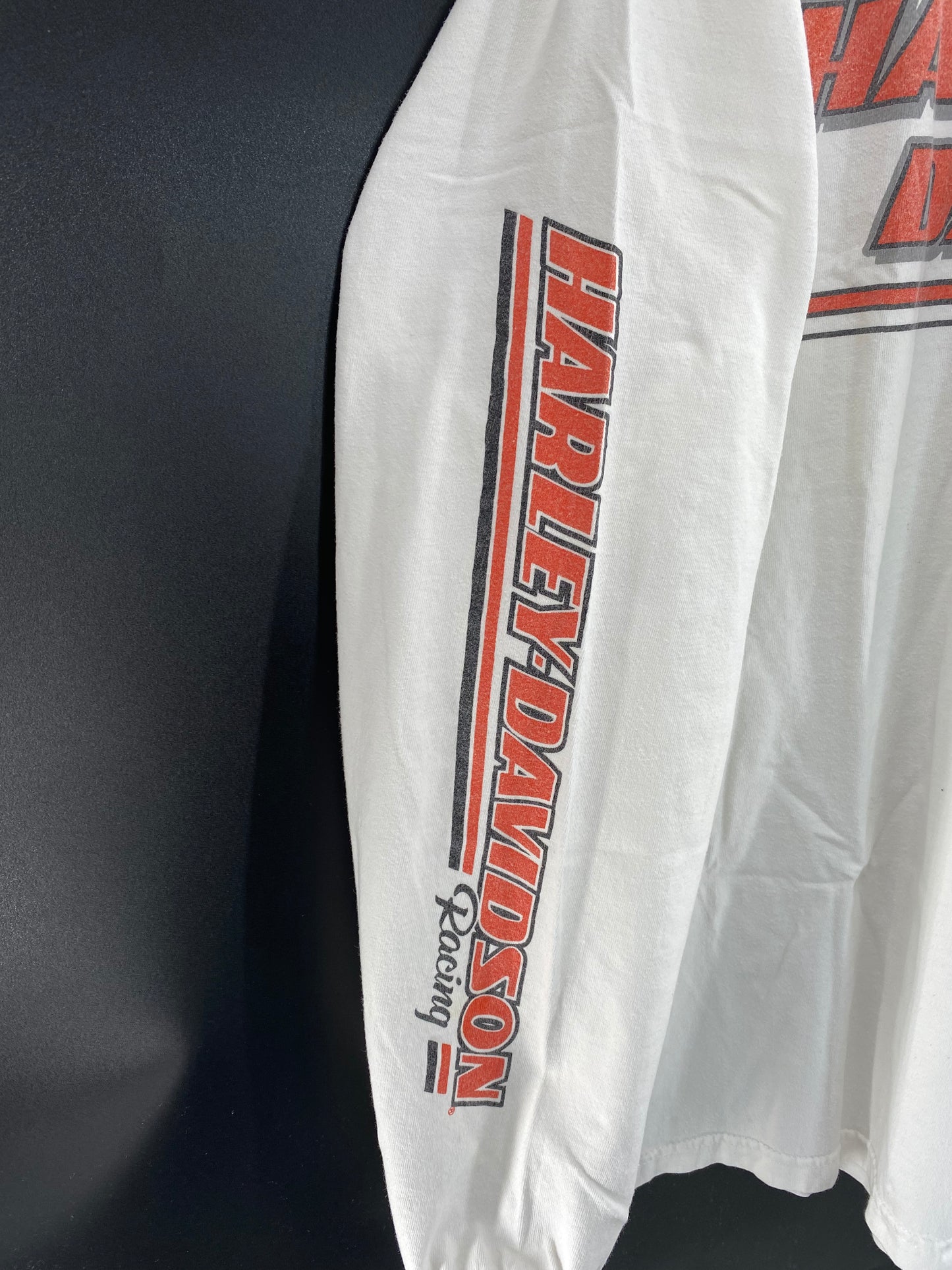 2002 HARLEY DAVIDSON Made in USA Size XL Long Sleeve T Shirts / K3974