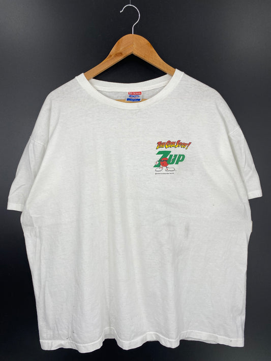 1991' 7UP Made in USA Size XL Vintage T-Shirt / K1536