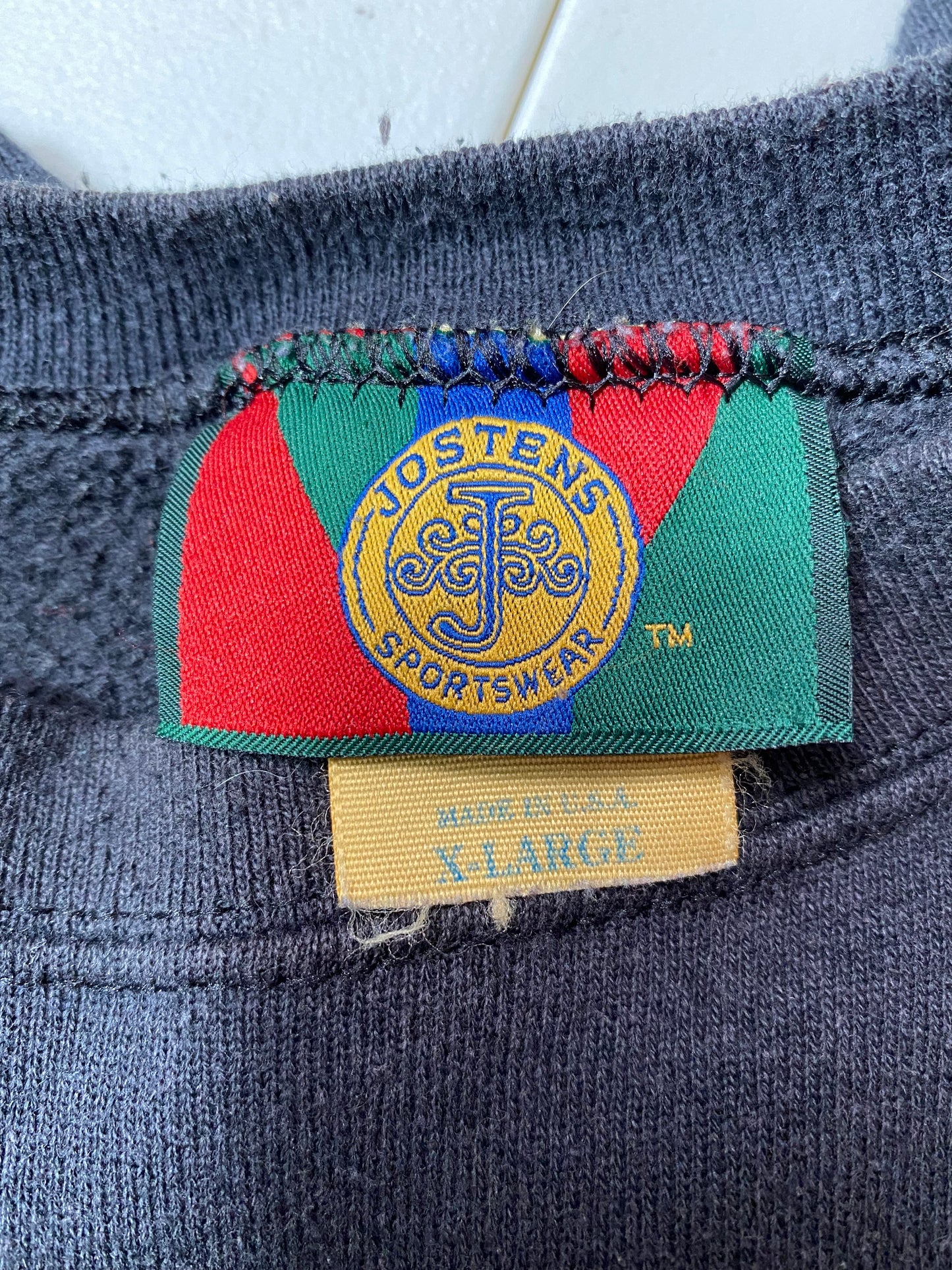 1983' KANSAS CITY CHIEES Made in USA Size XL Vintage NFL Sweat shirt / K3413