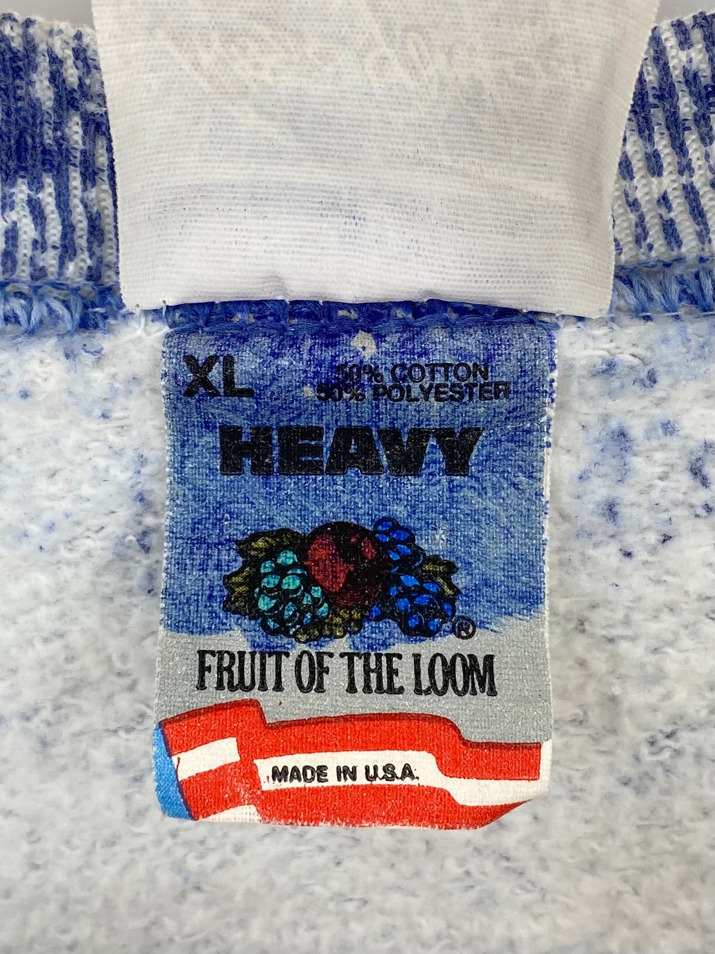 90’s DALLAS COWBOYS All Over Print Made in USA Size XL Vintage NFL Sweat-shirt / 7554