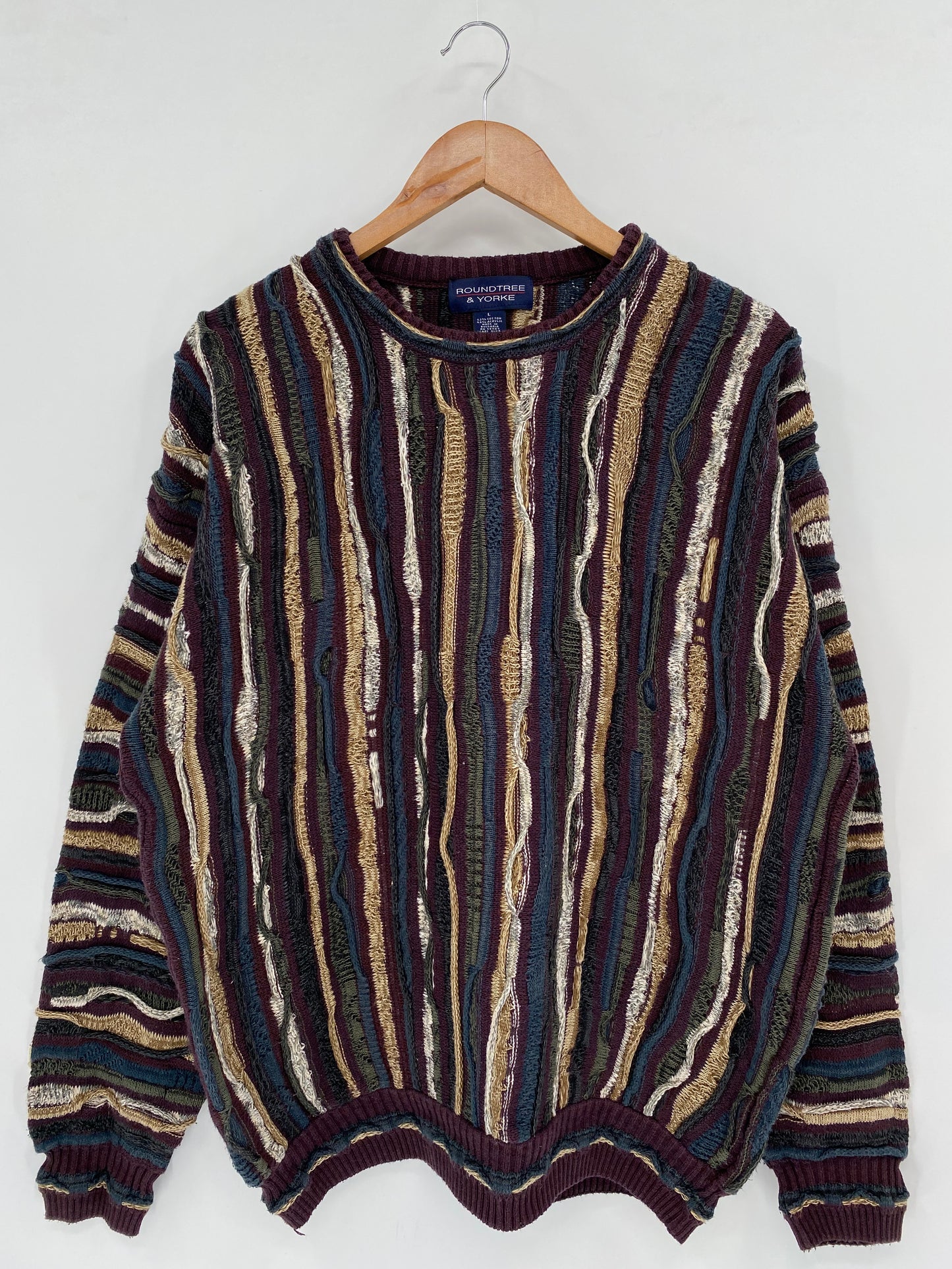 Vintage 3D COOGI- Style Size L Knit Sweater / K1687