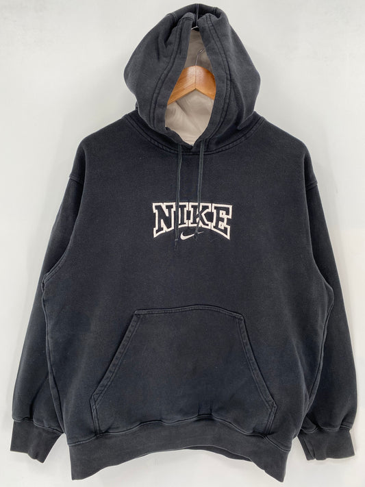 00’ NIKE LOGO Size L Hoodie Sweat-Shirt / K3650