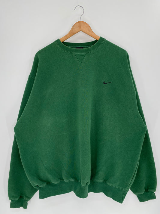 00’ NIKE MINI SWOOSH Size XL Vintage Sweat-shirt / 9582