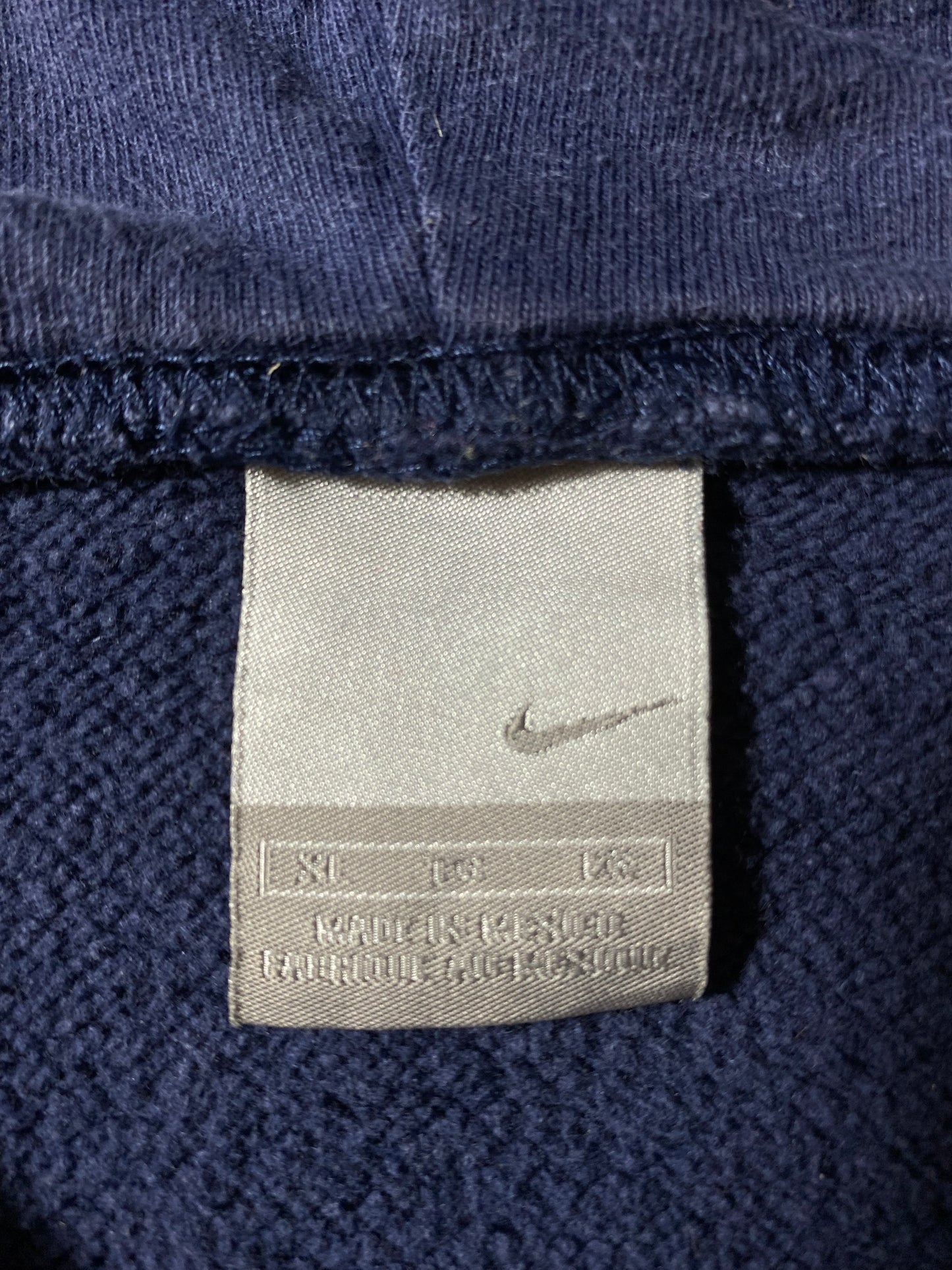 00’ NIKE ILINOIS Size XL Vintage Hoodie Sweat-Shirts / K2677