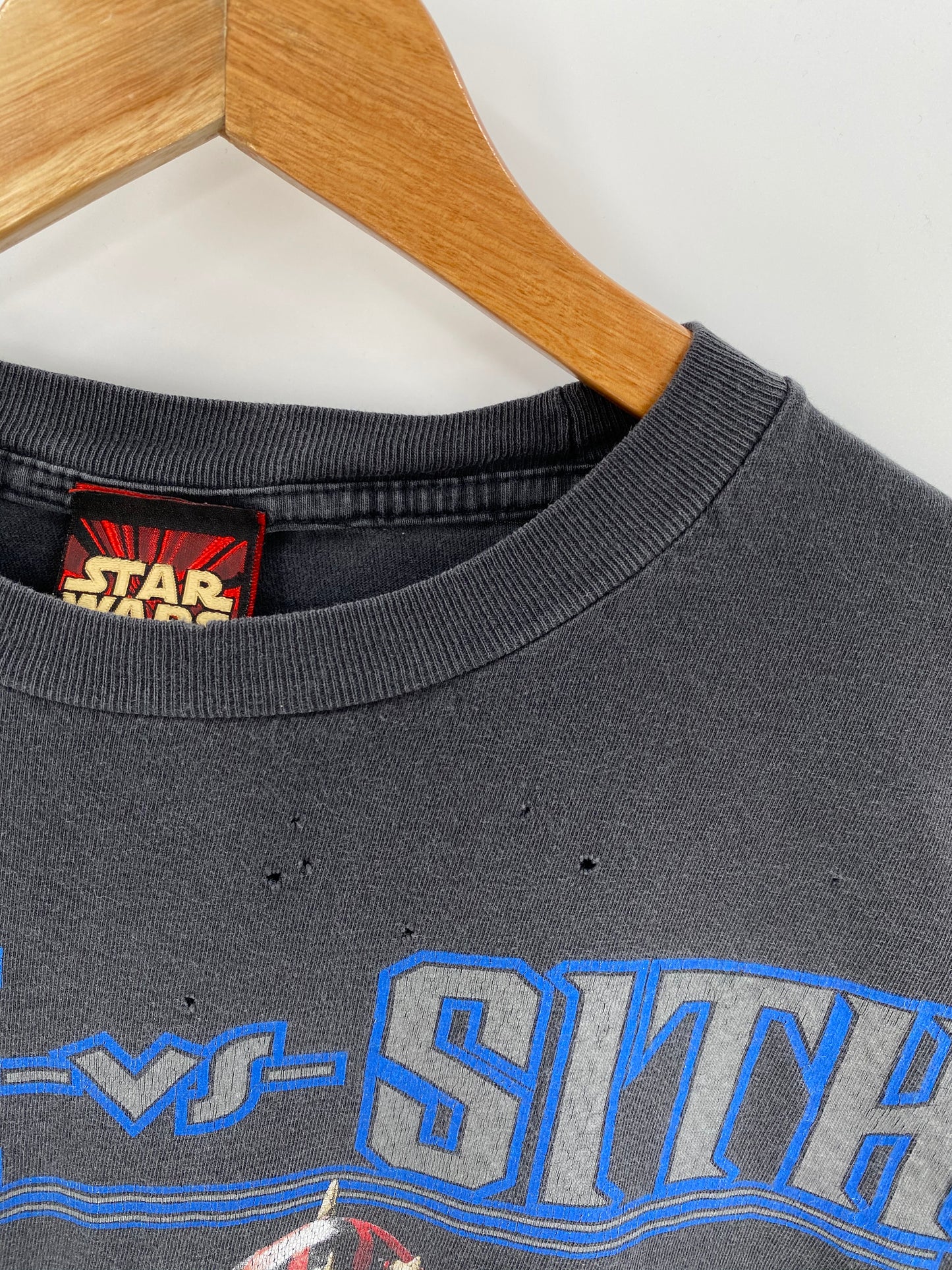 90’s STAR WARS JEDI VS SITH Size Approx. L Vintage T-Shirt / 7852