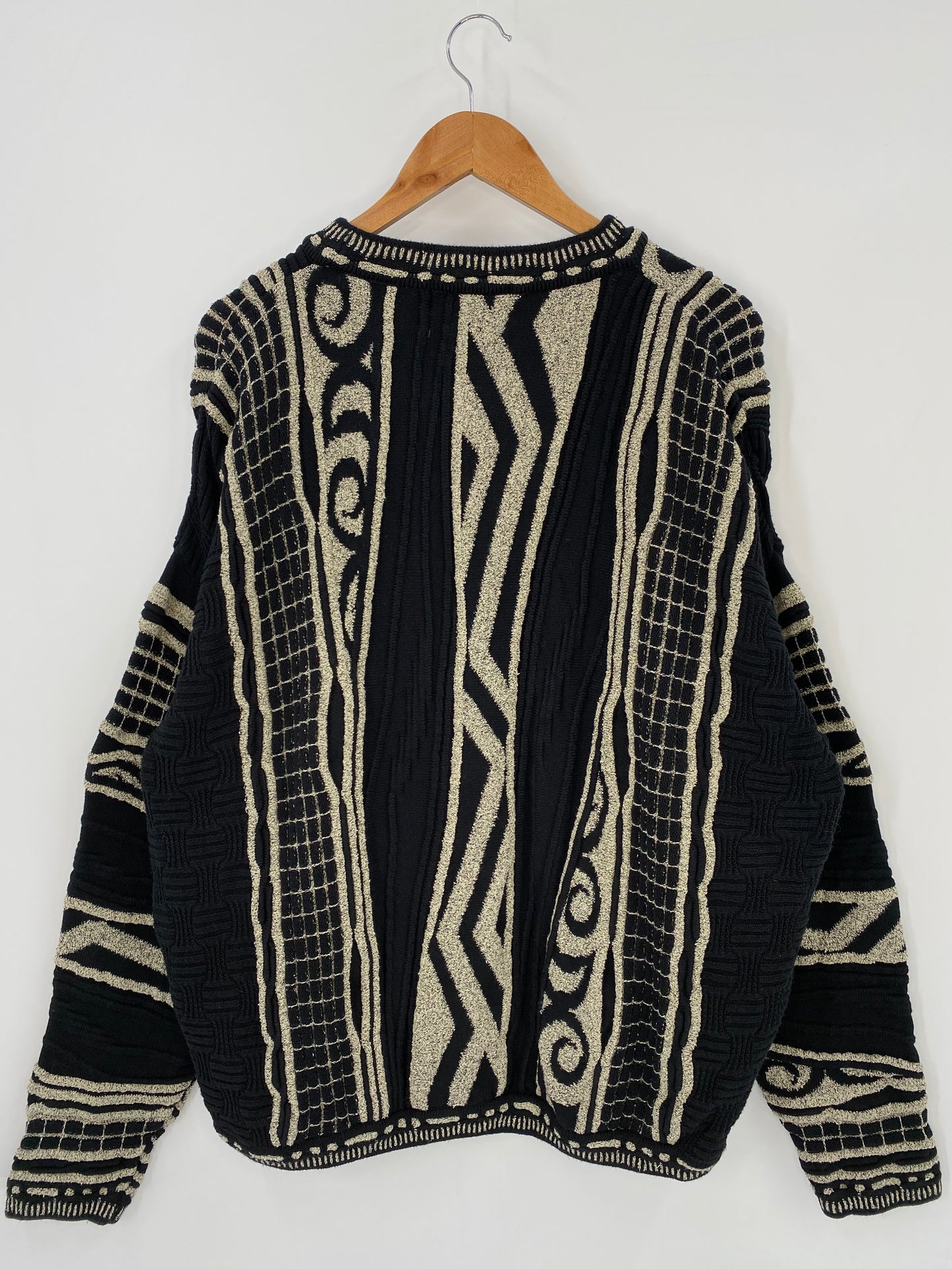 Vintage 3D COOGI- Style Size XL Knit Sweater / K3869