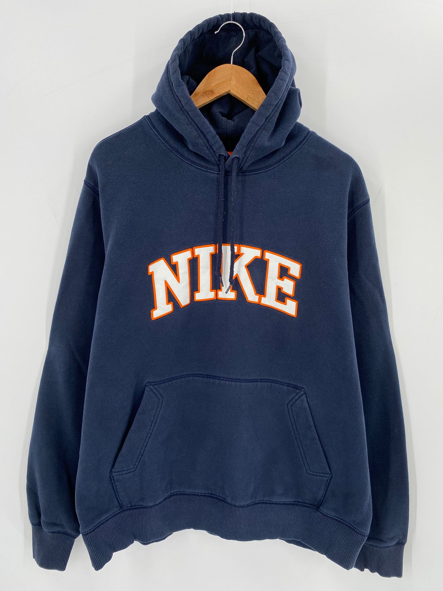 00’ NIKE LOGO Size XL Vintage Hoodie Sweat-shirt / 9237