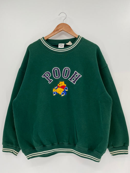 00’ DISNEY POOH Size XL Vintage Sweat-shirt / K1436