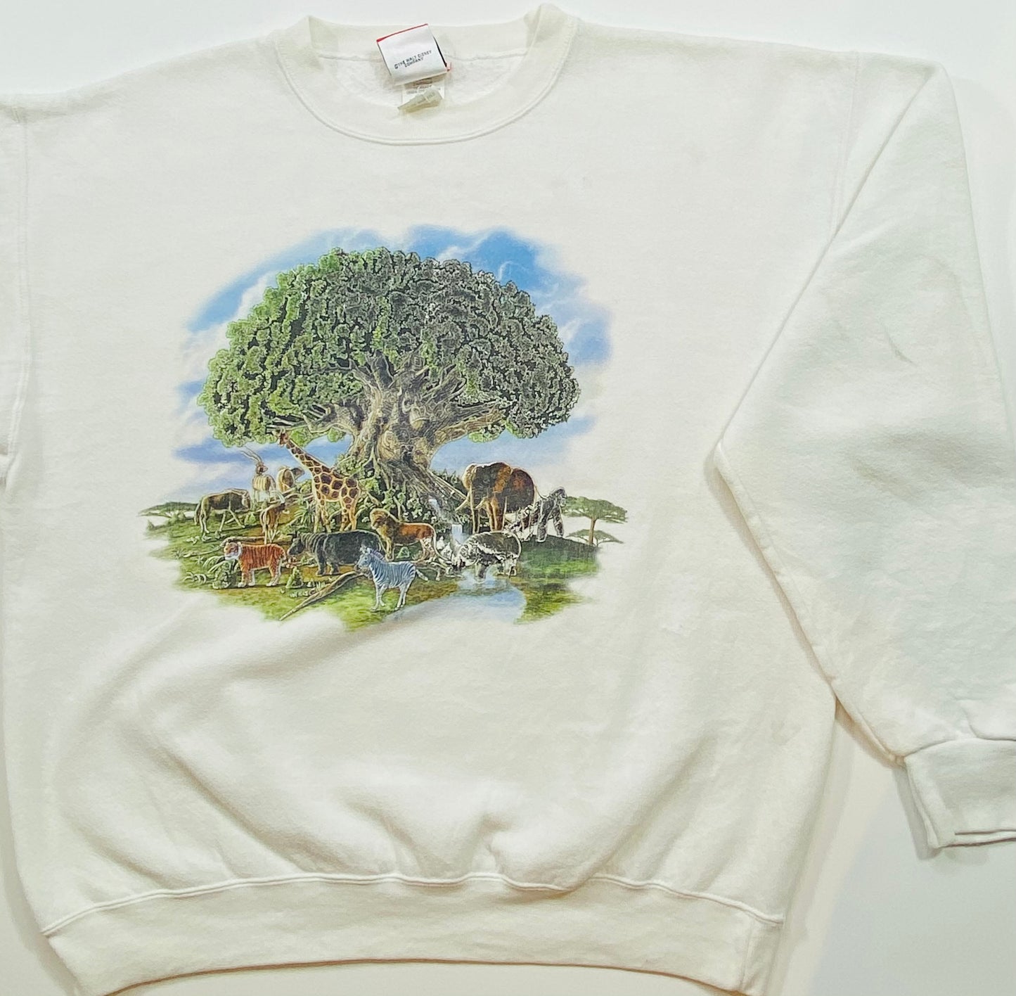 90's DISNEY ANIMAL KINGDOM Made in USA Size L Vintage Sweat-shirt / 5957