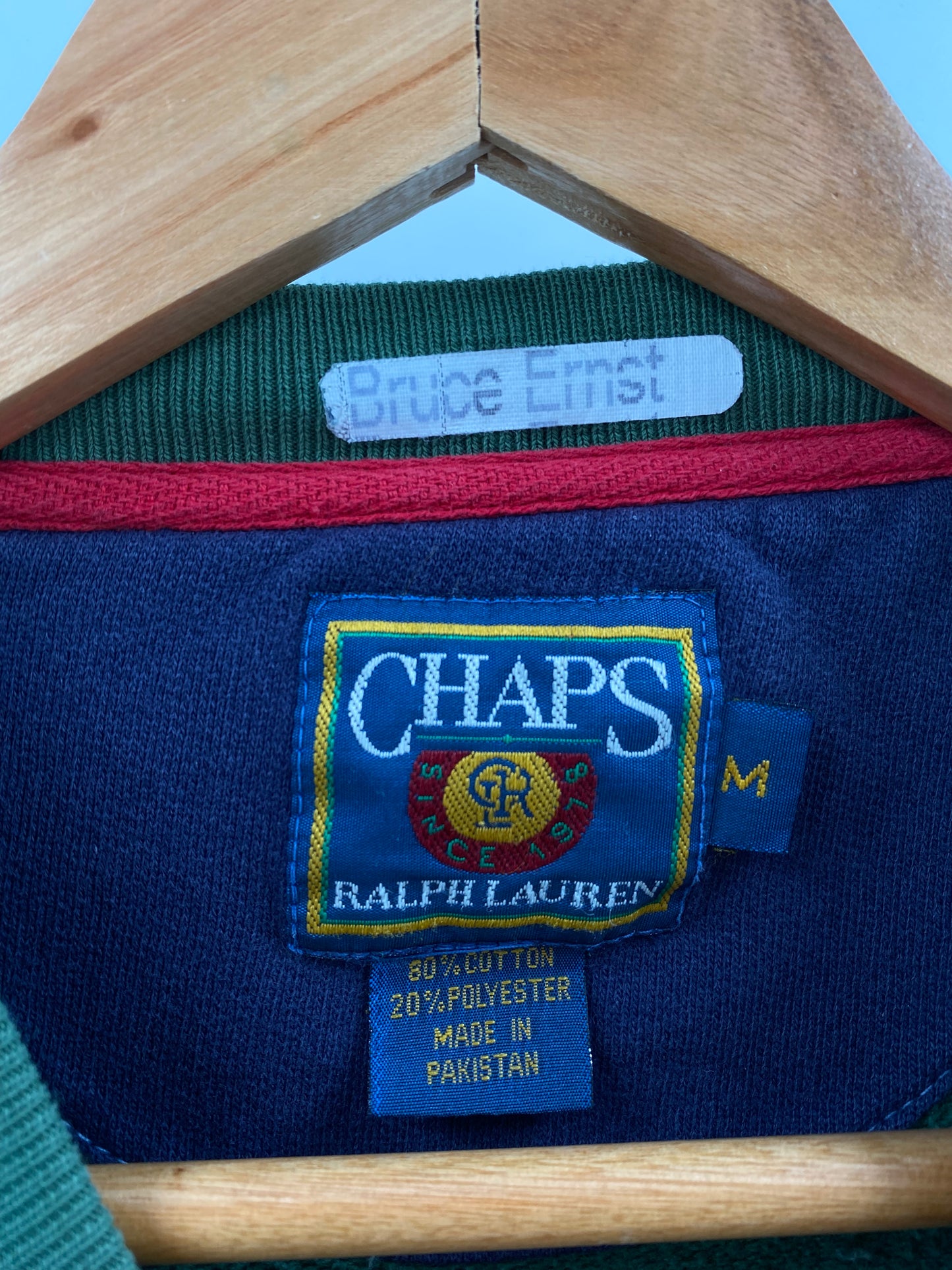 90’s CHAPS RALPH LAUREN Size M Vintage Sweat-shirt / K3821