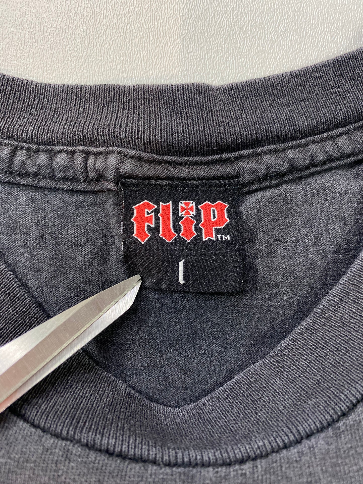 90’s FLIP Skateboard  Size Approx.L Vintage T-Shirt / 6329