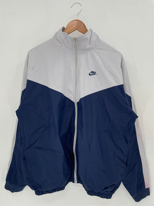 00’ NIKE MINI LOGO Made in USA Size L Outerwear-Nylon Jacket / K3590