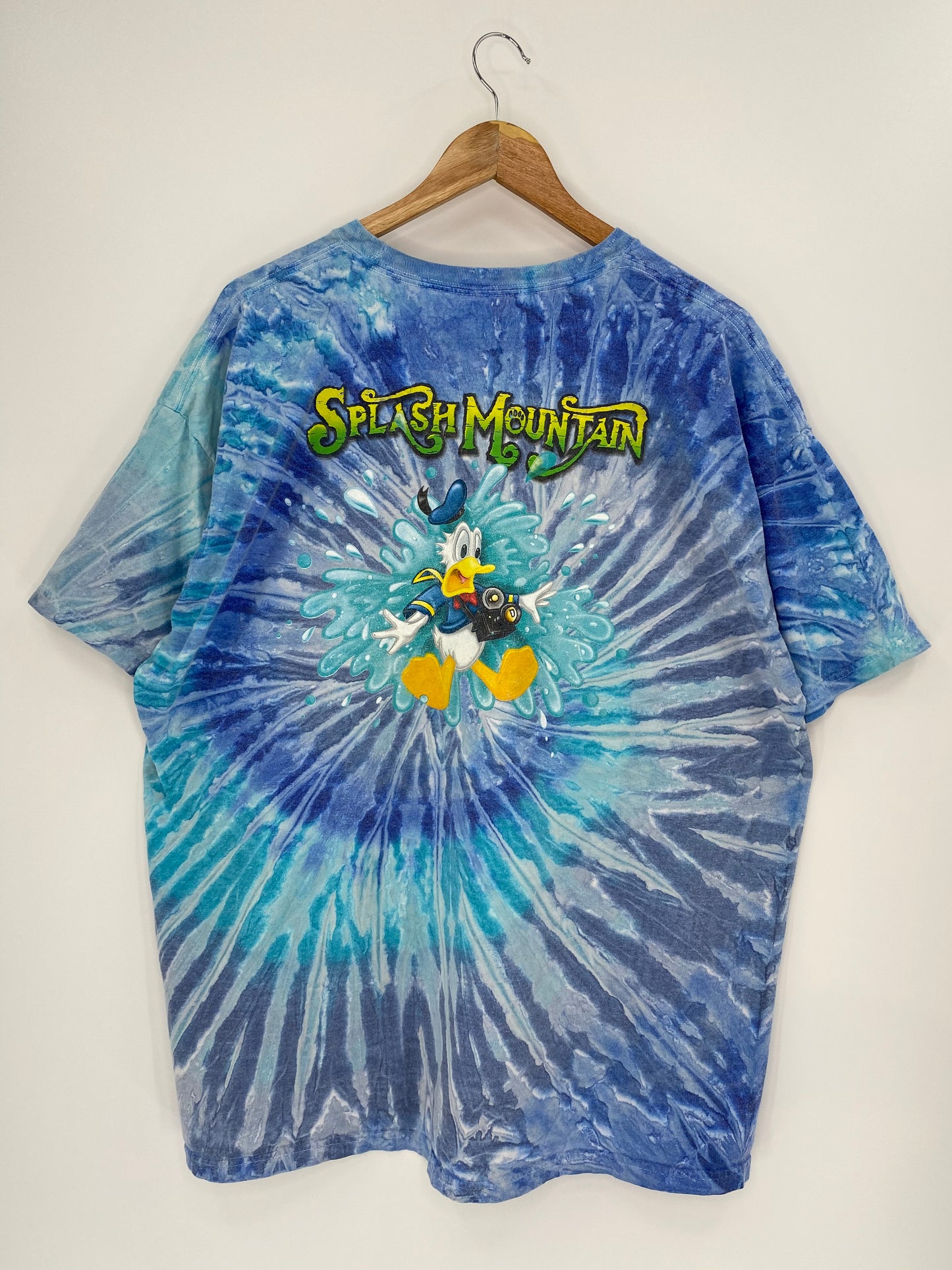 00’ DISNEY SPLASH MOUNTAIN MAGIC KINGDOM Size XXL Vintage T-Shirt / 8768