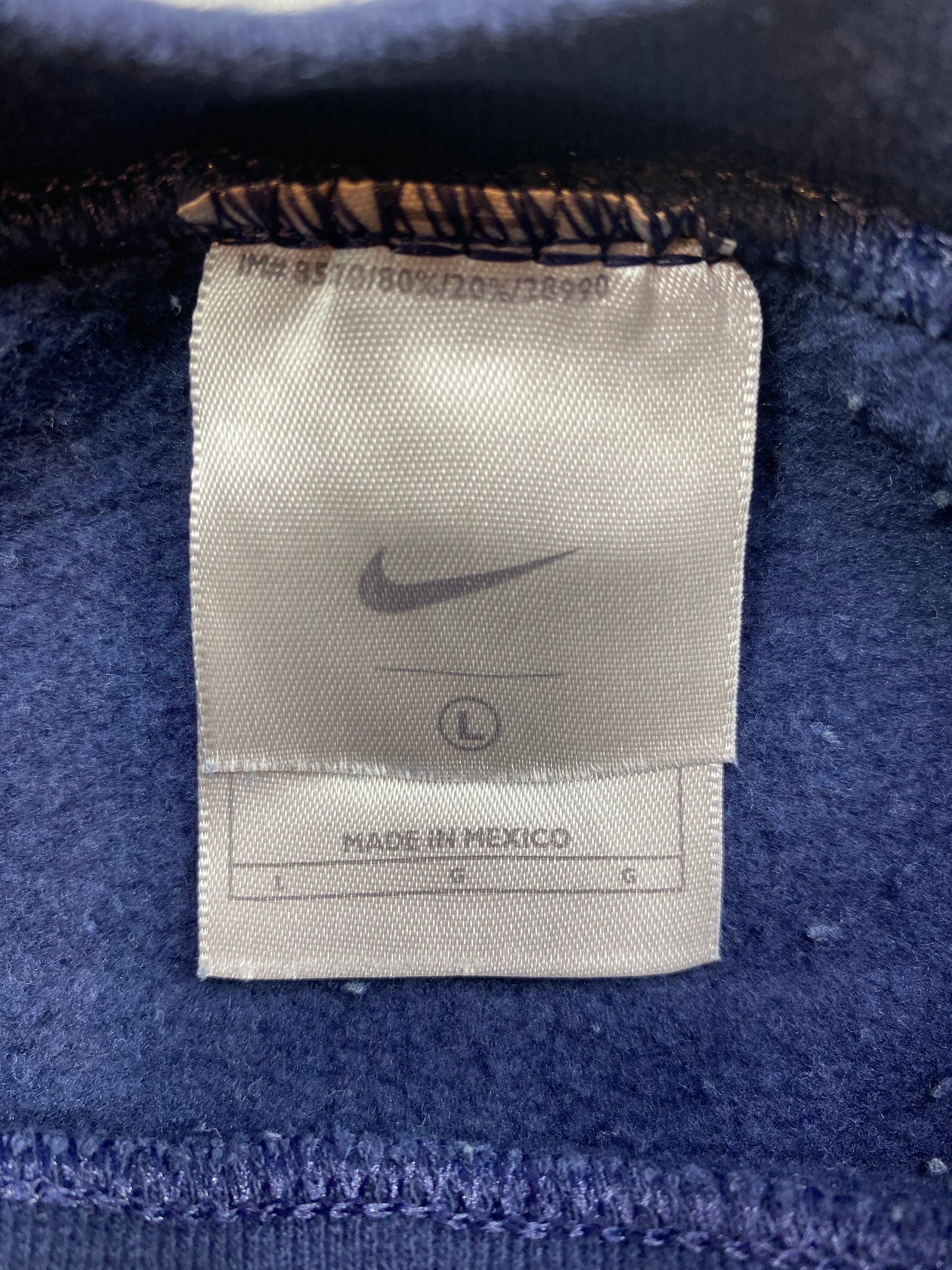 90’s NIKE Mini Swoosh Size L Vintage Sweat-Shirt / 5548