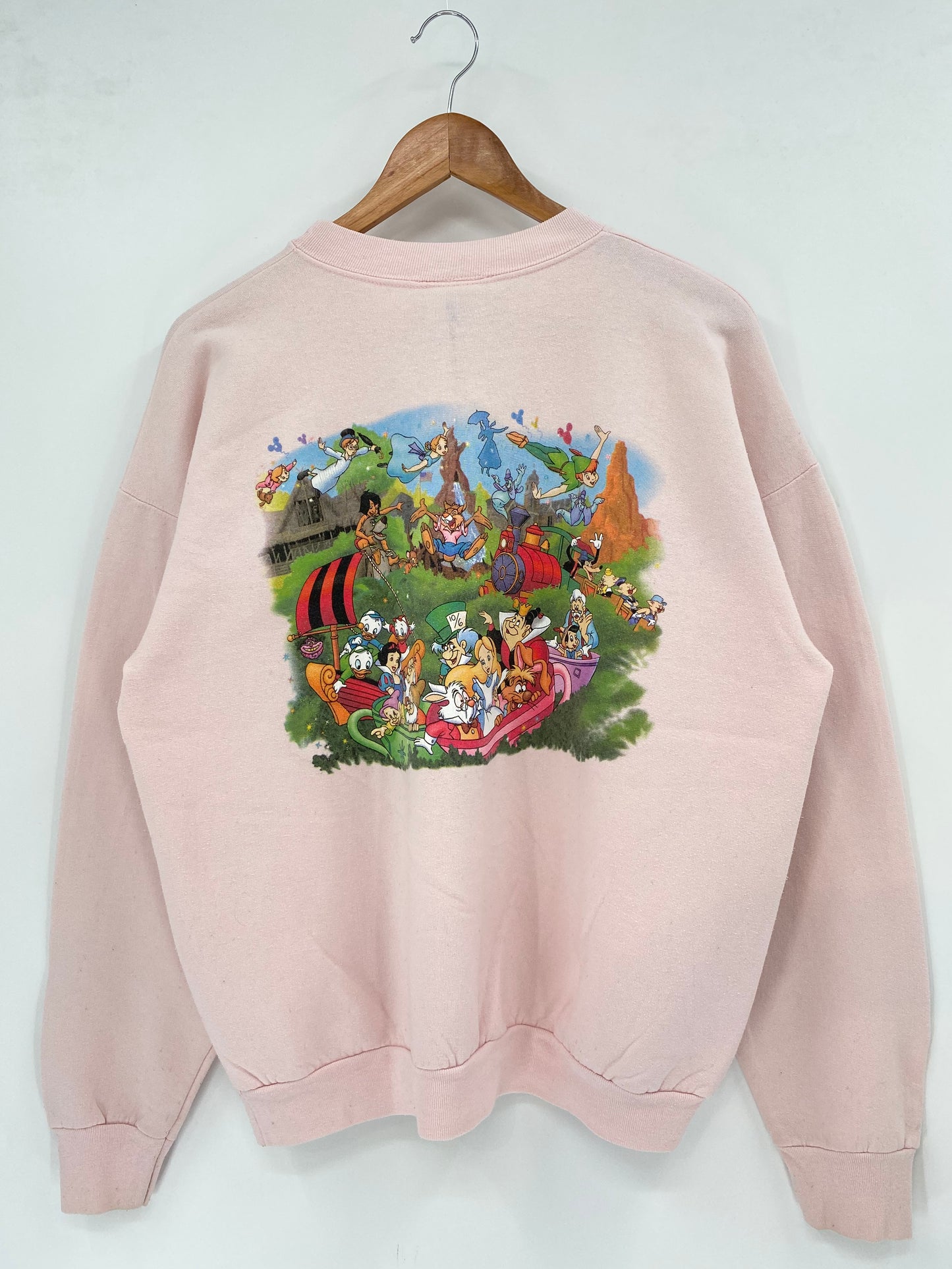 00' DISNEY MAGIC KINGDOM Size L Vintage Sweat-shirt / K3315