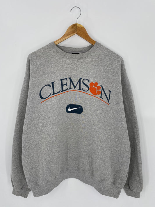 00’ NIKE CLEMSON Size XL Vintage Sweat-shirt / K7711