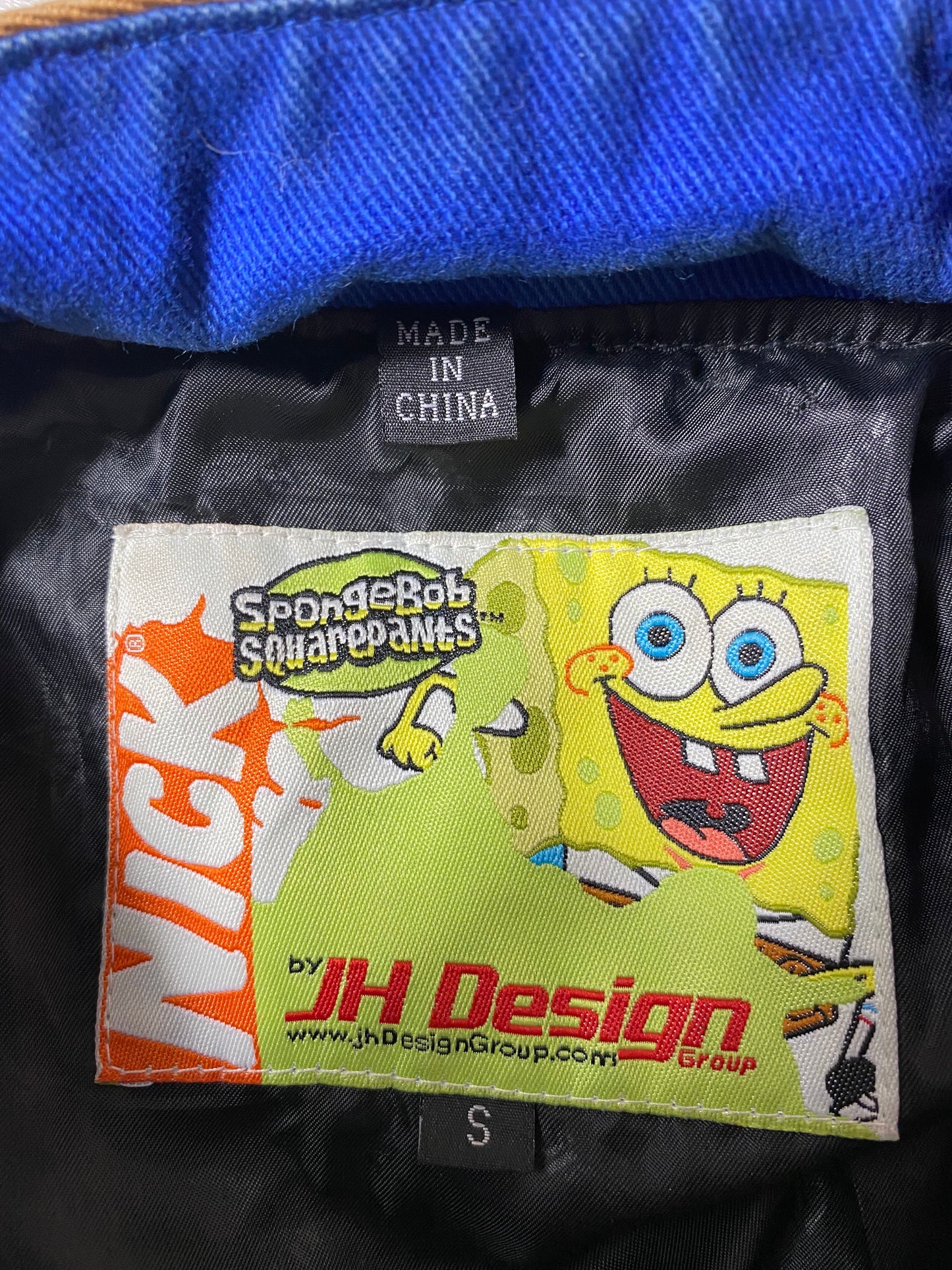 SPONGEBOB Size S Vintage Racing Jacket / K3168