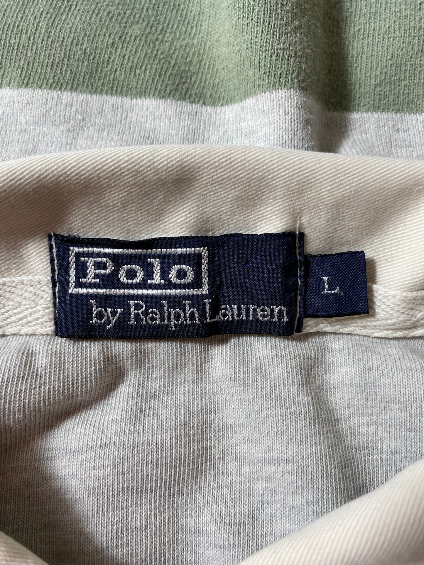 90’s POLO RALPH LAUREN Size L Vintage Rugby Shirt / G3372R