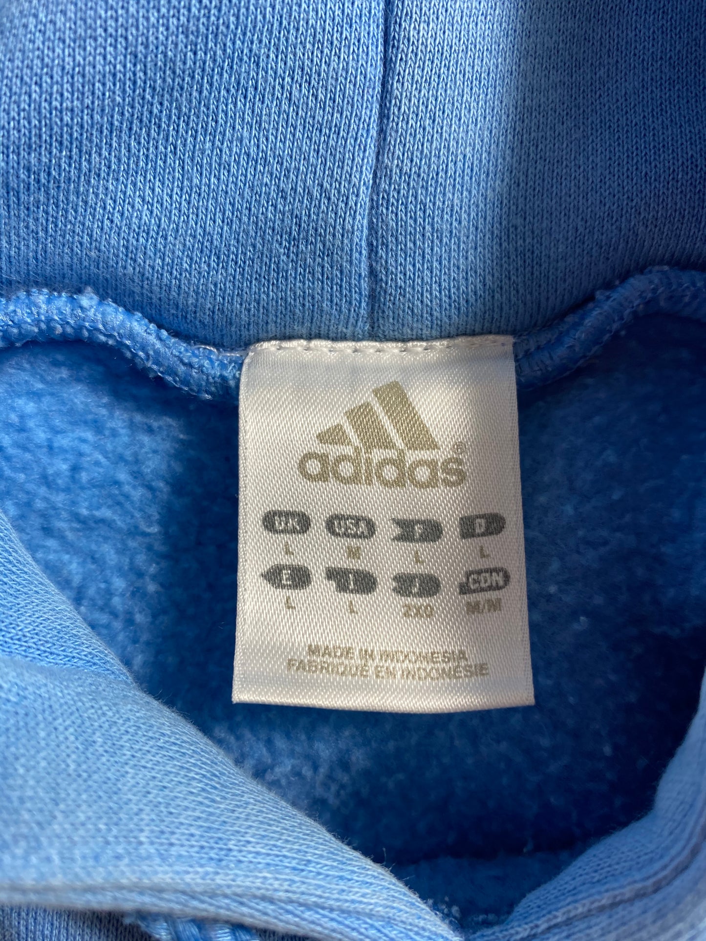 00’ ADIDAS Size M Vintage Hoodie Sweat-shirt / 8737