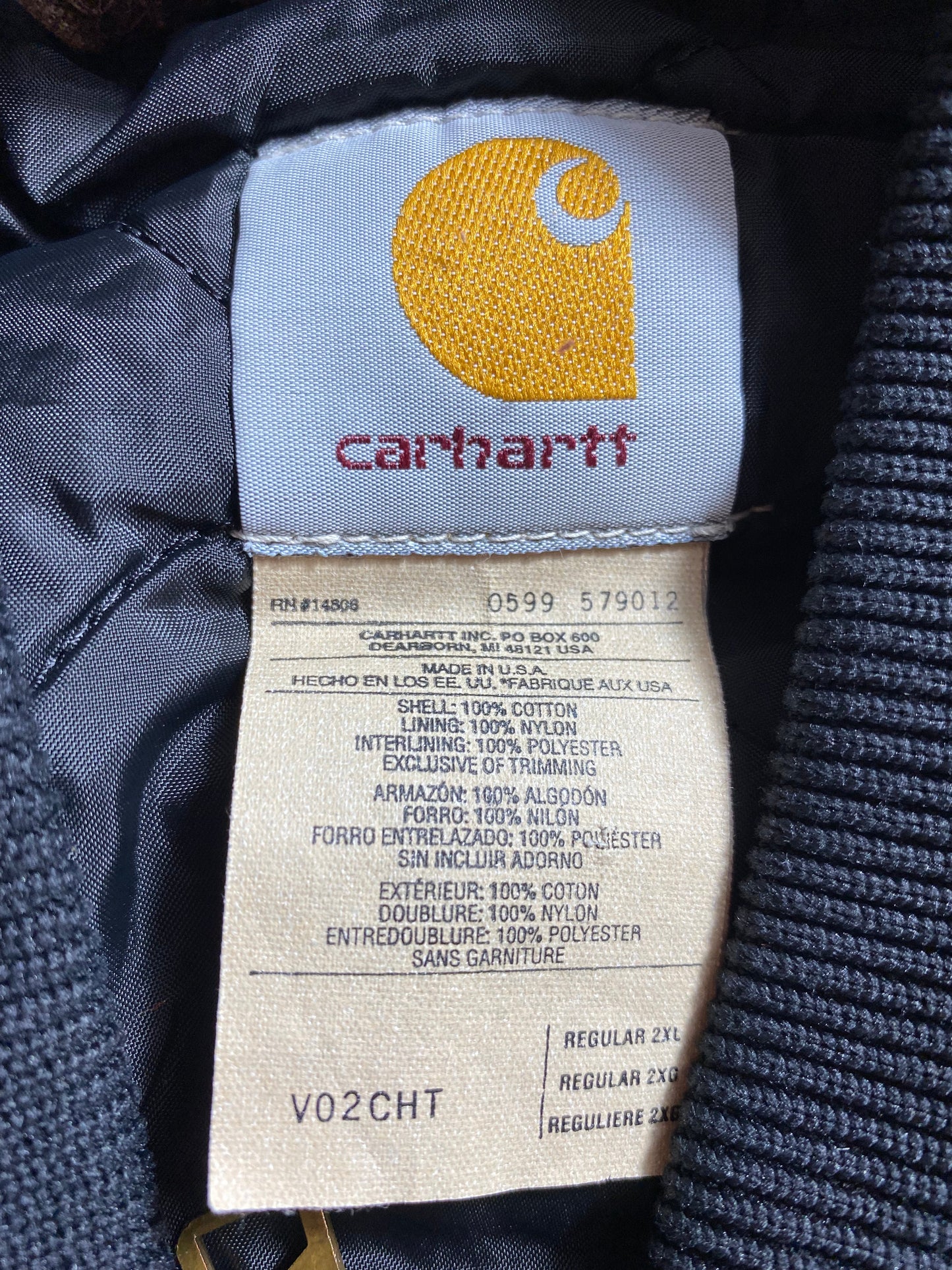 Vintage CARHARTT Made in USA Size XXL Vest / A836