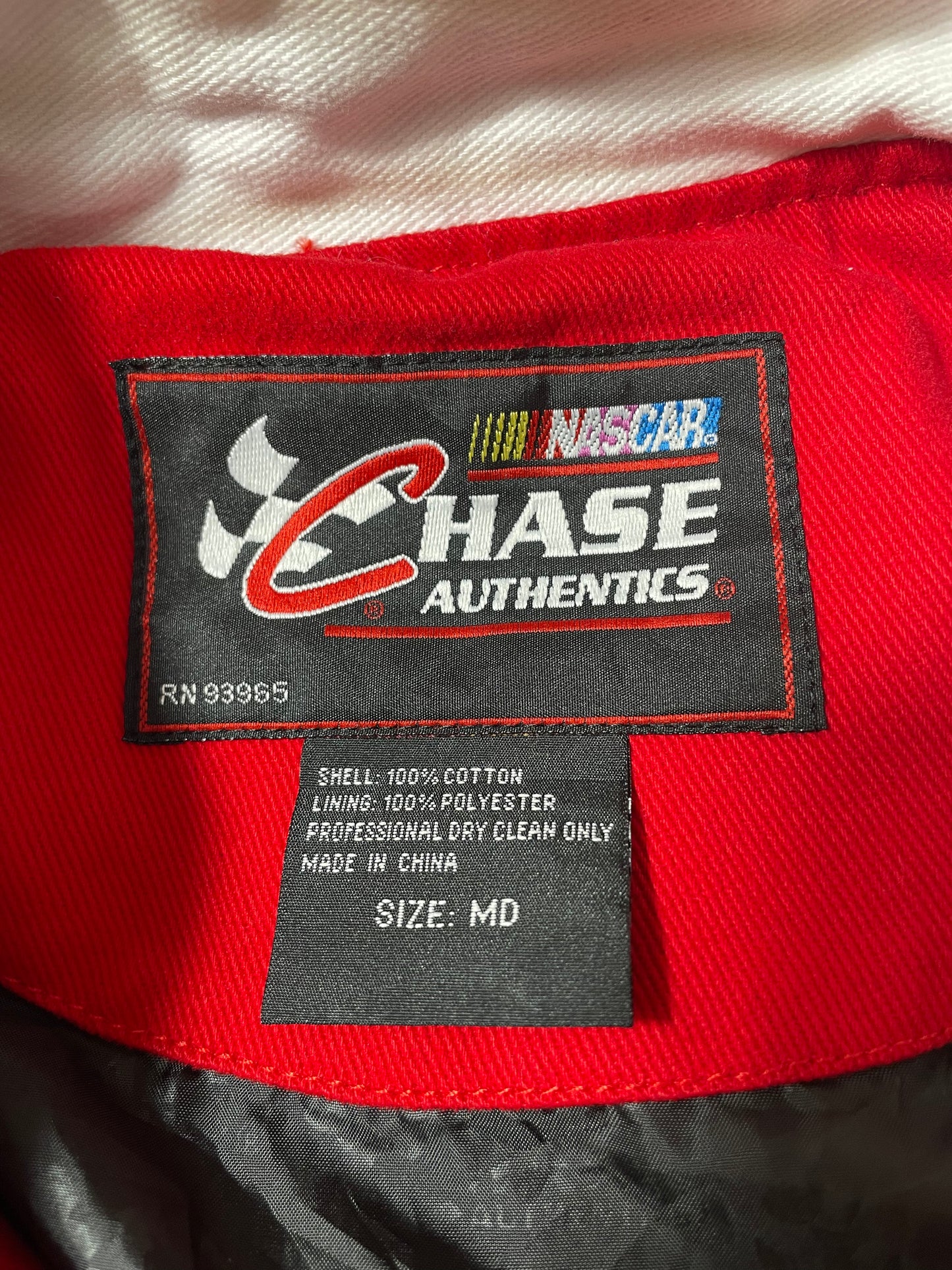 Vintage NASCAR OFFICE DEPOT Size M Racing Jacket / k2374