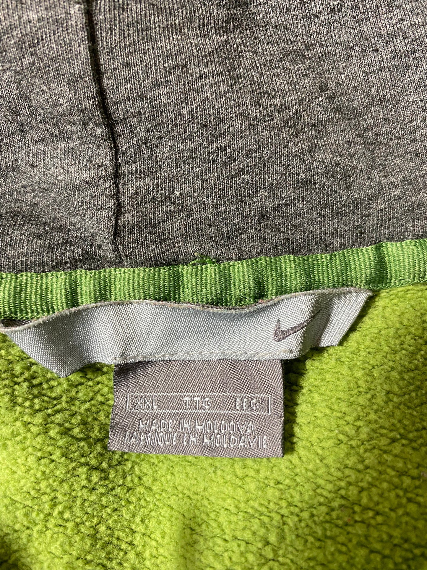 00’ NIKE MINI SWOOSH Size XXL Vintage Hoodie Sweat-Shirts / K2676
