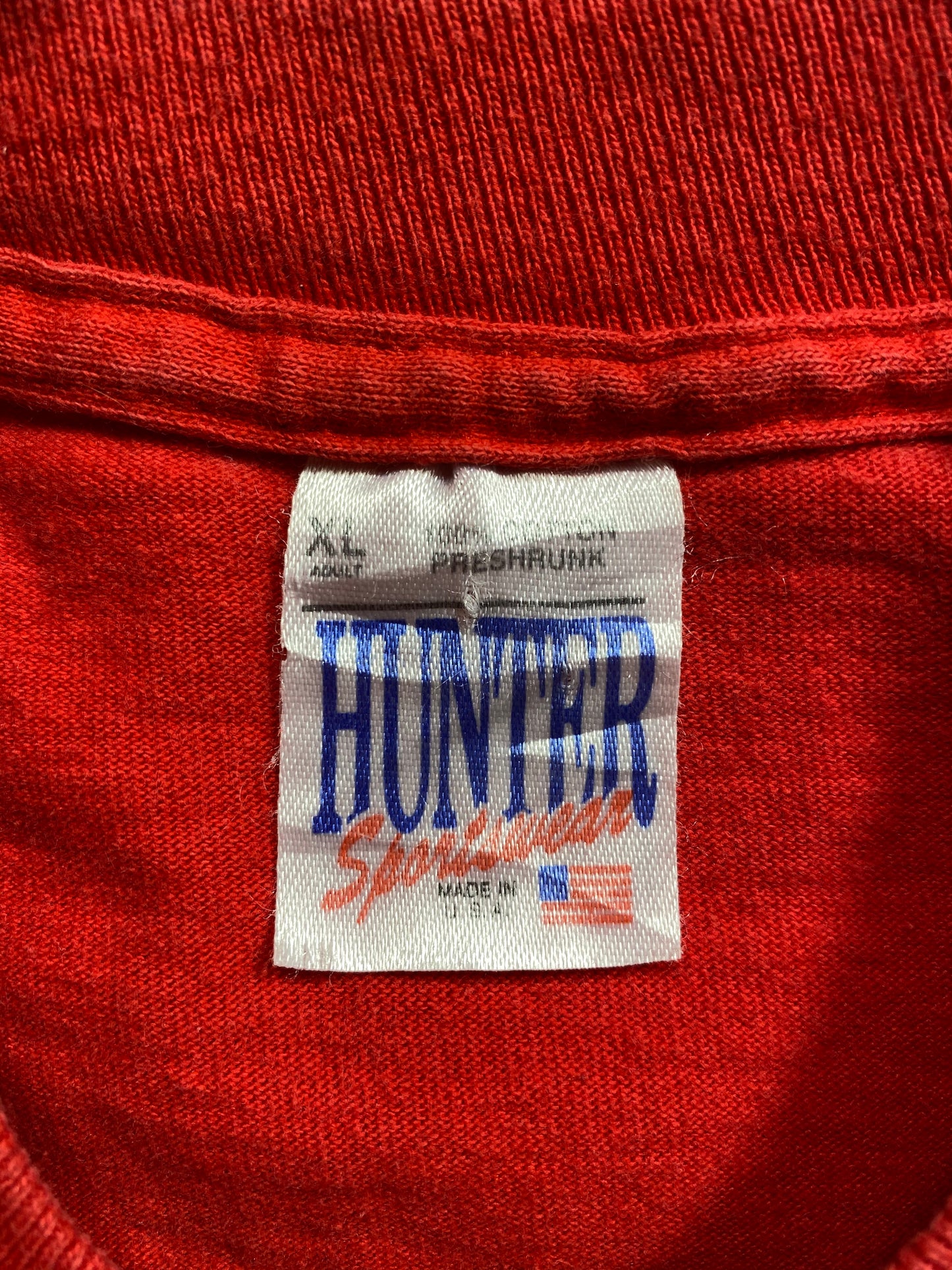 1995 Mcdonald NASCAR Made in USA Size XL Vintage Racing T-shirt / 6853