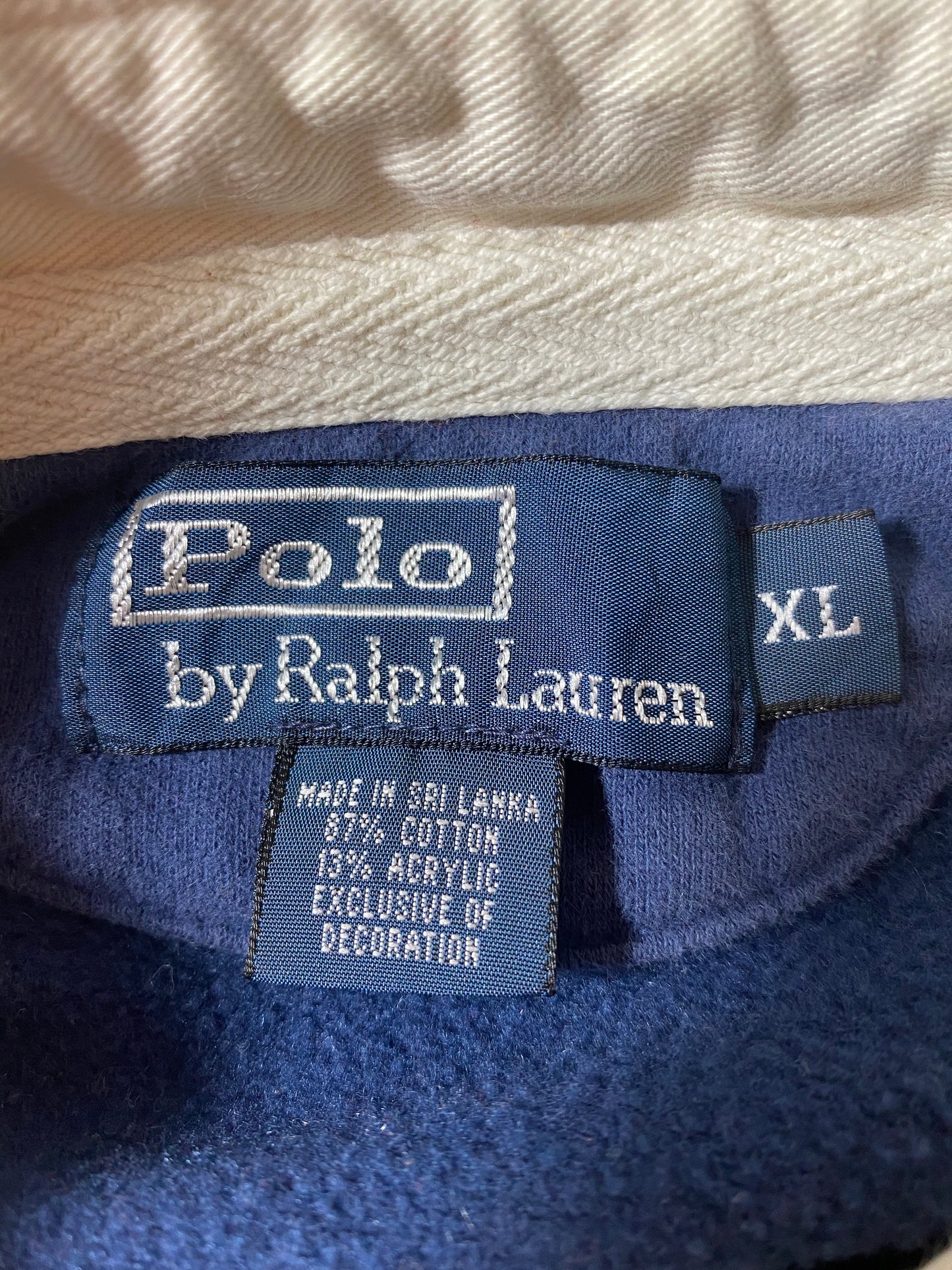Polo Ralph Lauren Size XL Vintage Button Down Long Sleeve Shirt / 8066